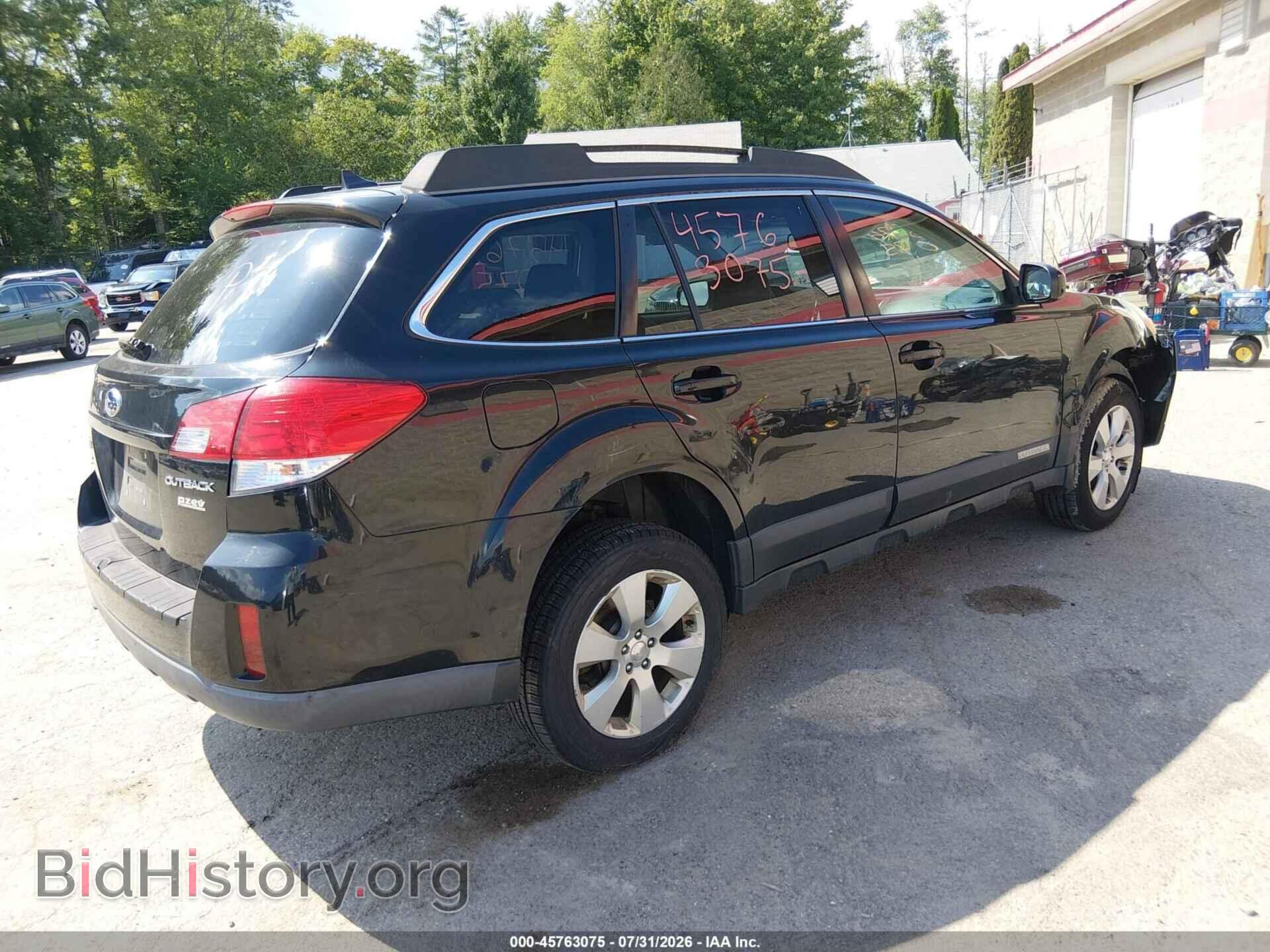 2011 SUBARU OUTBACK - VIN: 4S4BRBKC8B3411967 - Фото 4