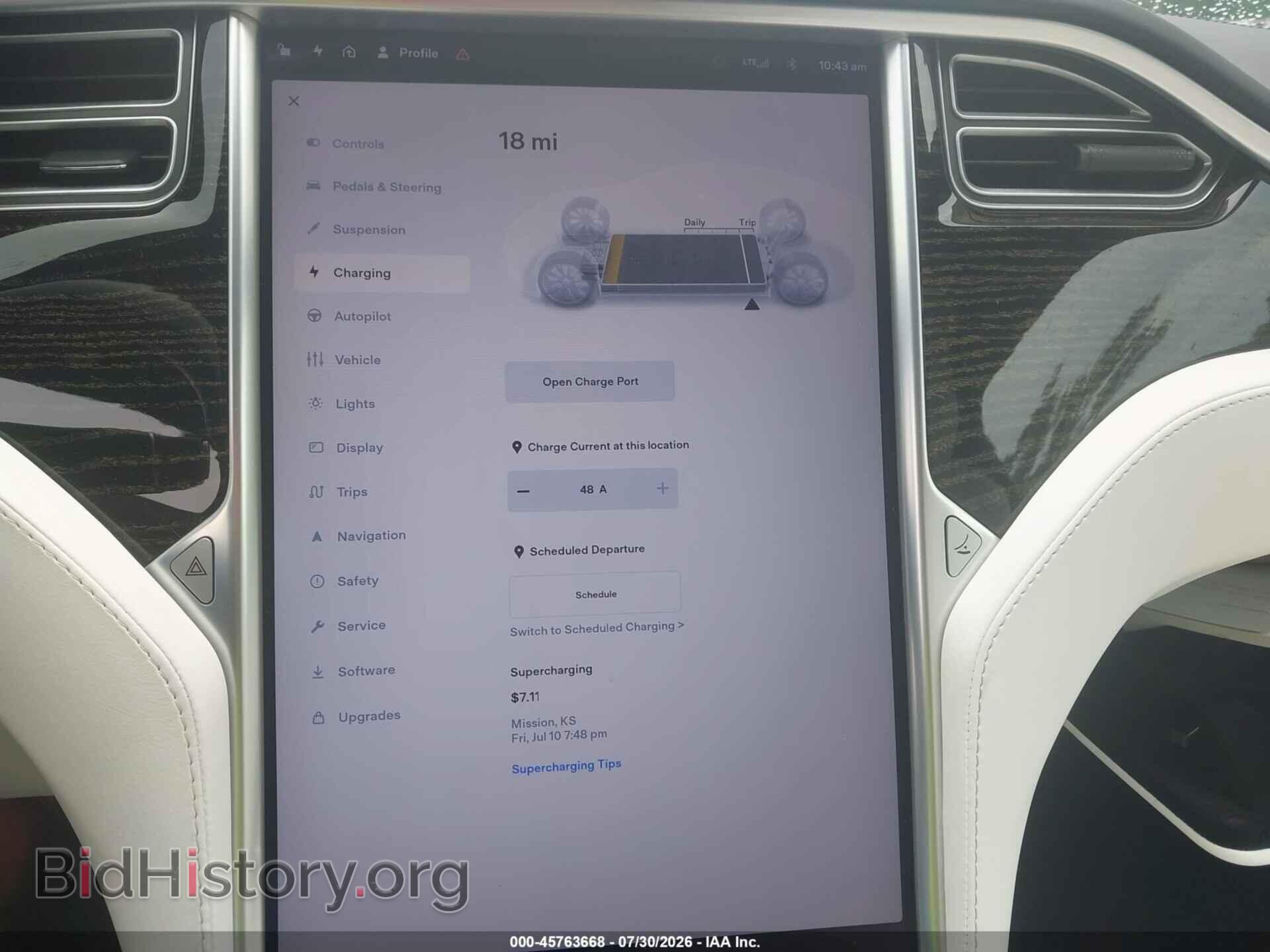 2017 TESLA MODEL S - VIN: 5YJSA1E11HF225358 - Фото 18