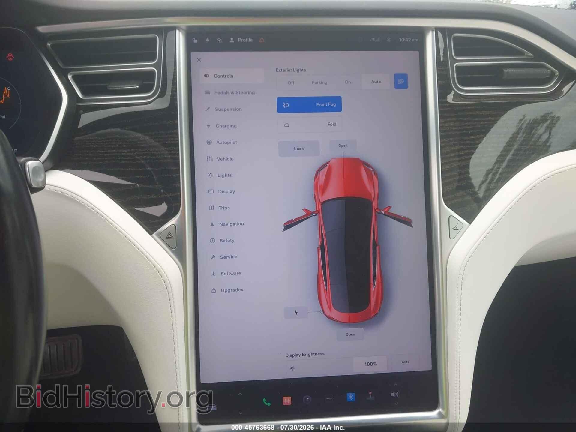 2017 TESLA MODEL S - VIN: 5YJSA1E11HF225358 - Фото 19