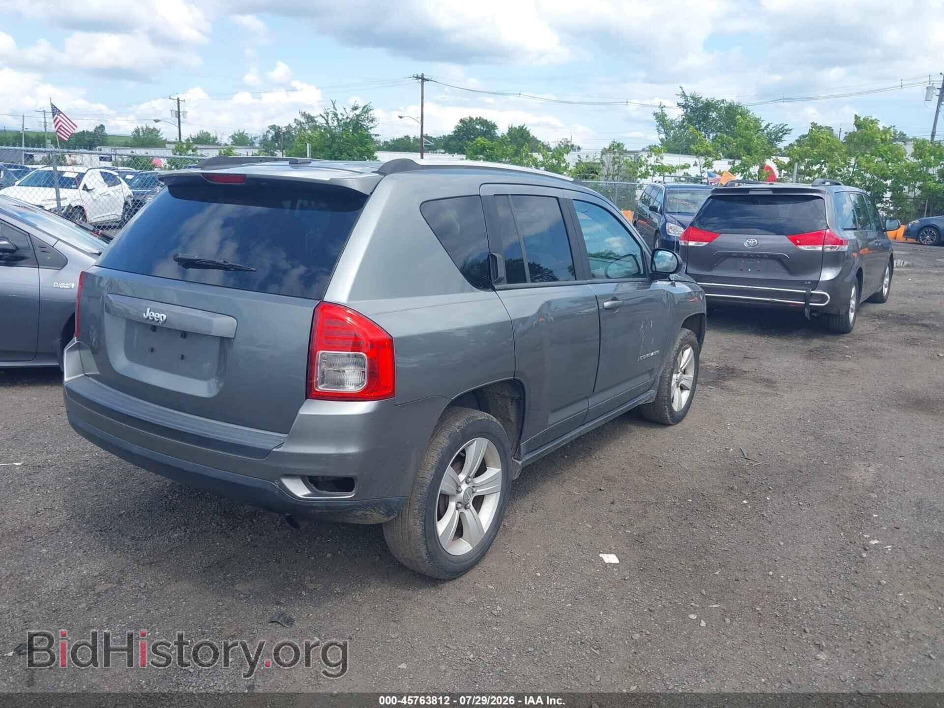 2012 JEEP COMPASS - VIN: 1C4NJCBB2CD586801 - Фото 4