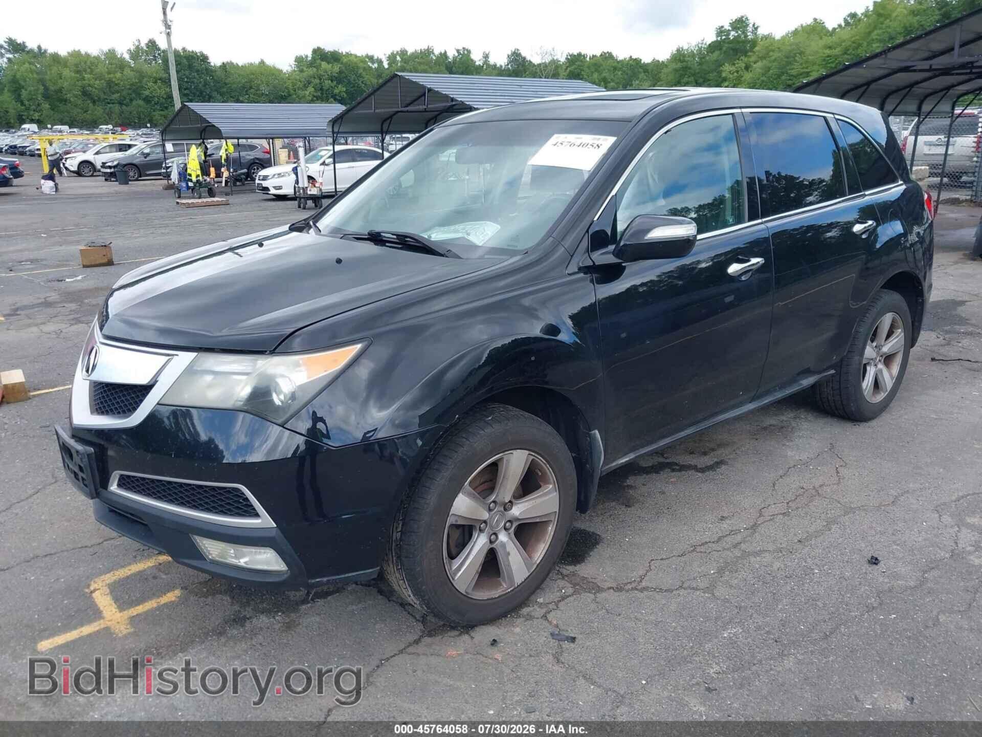 2012 ACURA MDX - VIN: 2HNYD2H32CH500883 - Photo 2