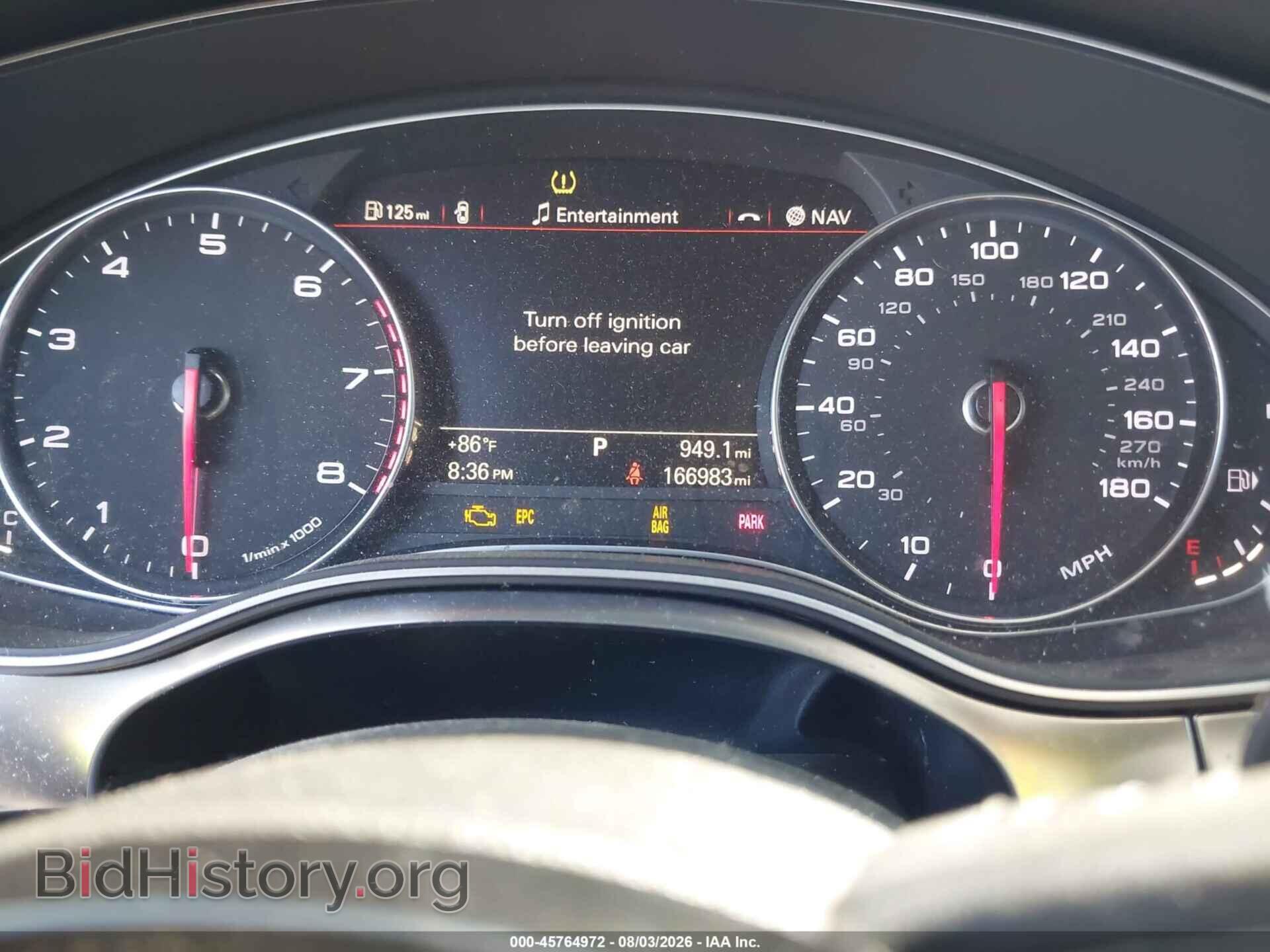 2013 AUDI A7 - VIN: WAUYGAFC4DN024362 - Photo 7