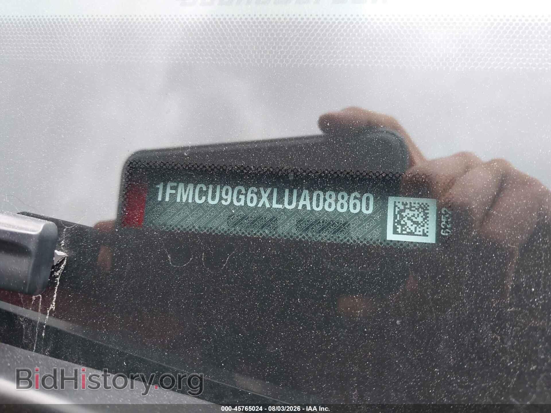 2020 FORD ESCAPE - VIN: 1FMCU9G6XLUA08860 - Photo 9