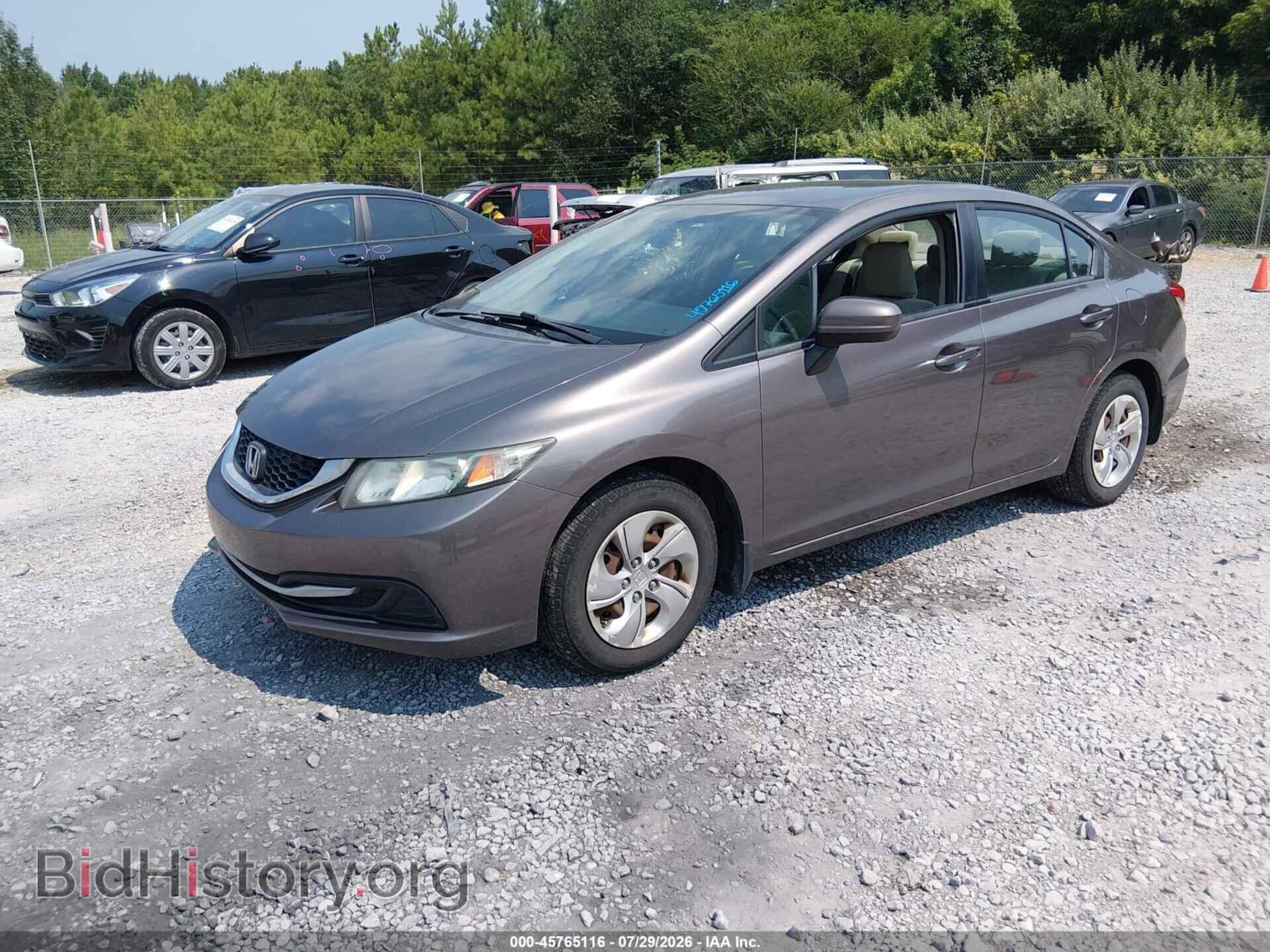 2015 HONDA CIVIC - VIN: 19XFB2F59FE042038 - Фото 2
