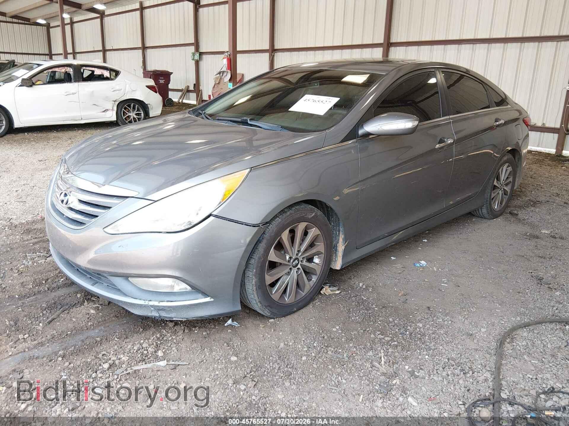 2014 HYUNDAI SONATA - VIN: 5NPEC4AC0EH887249 - Фото 2