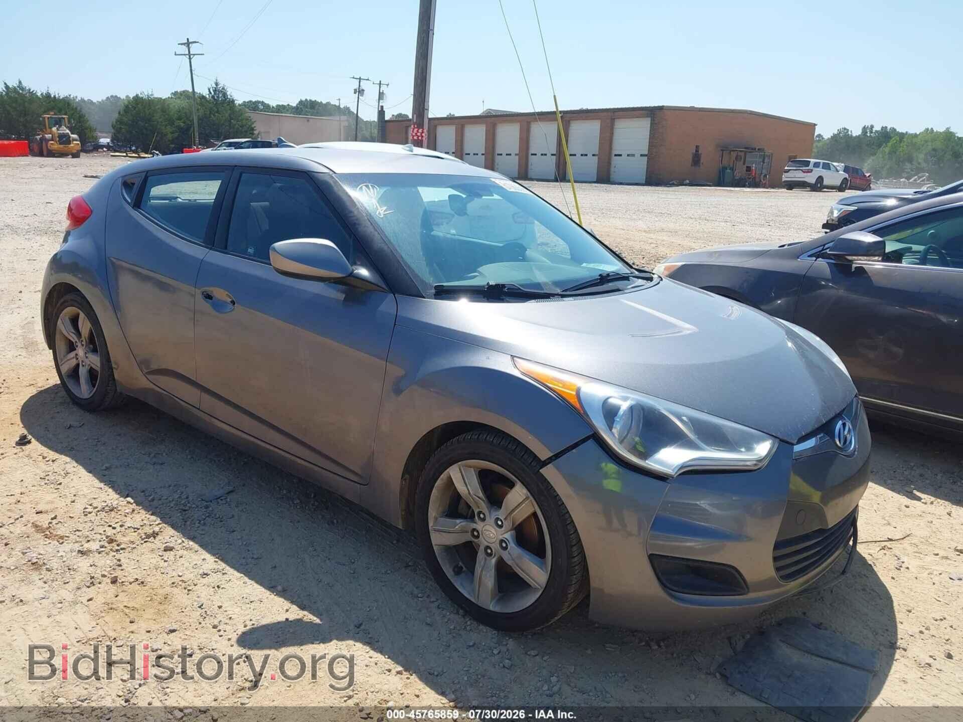 Photo KMHTC6AD7CU078521 - HYUNDAI VELOSTER 2012