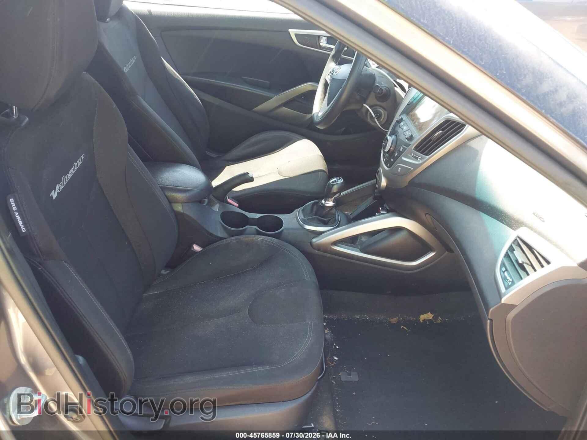 2012 HYUNDAI VELOSTER - VIN: KMHTC6AD7CU078521 - Фото 5