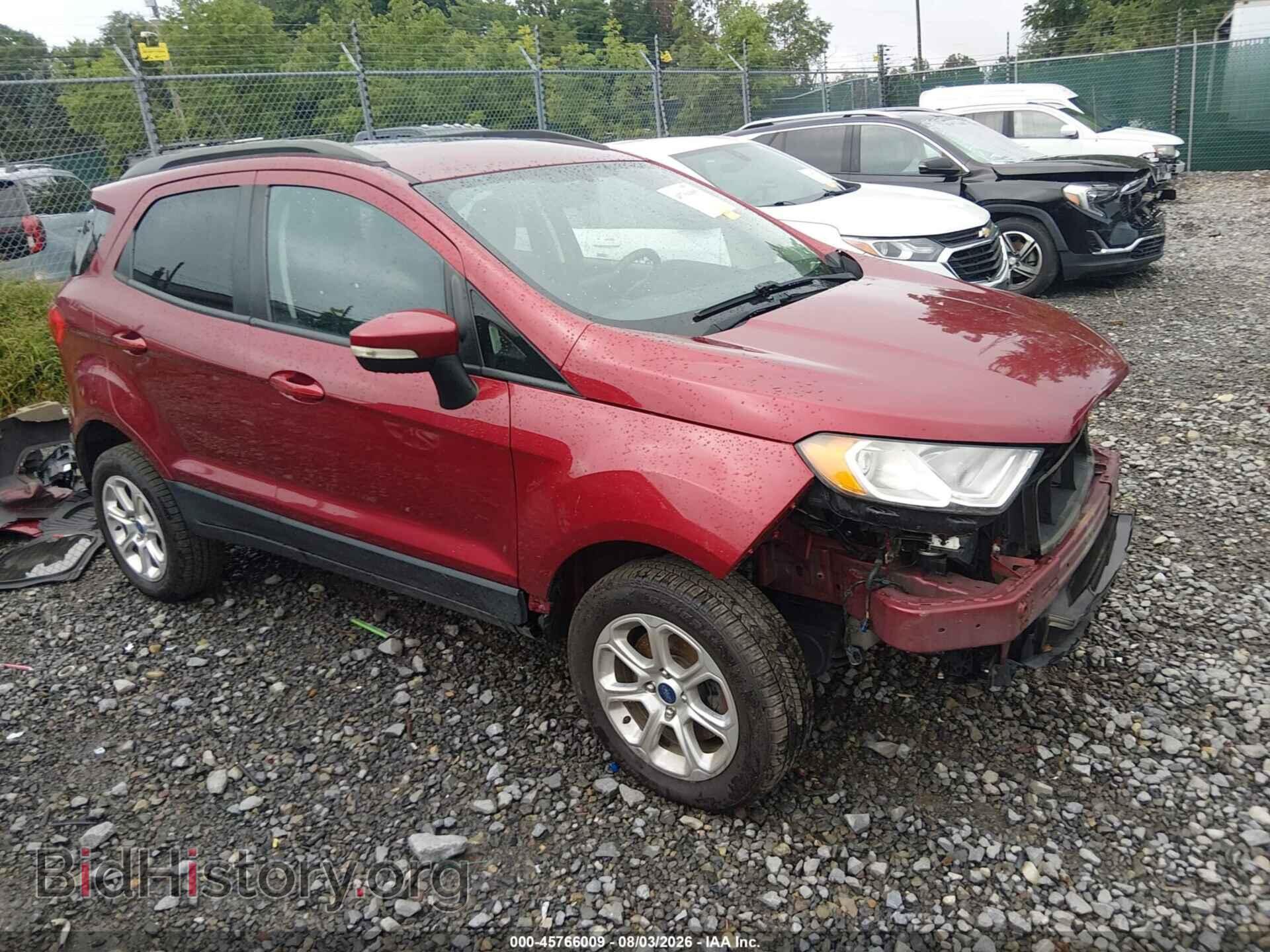 Фотография MAJ6S3GL7LC346741 - FORD ECOSPORT 2020