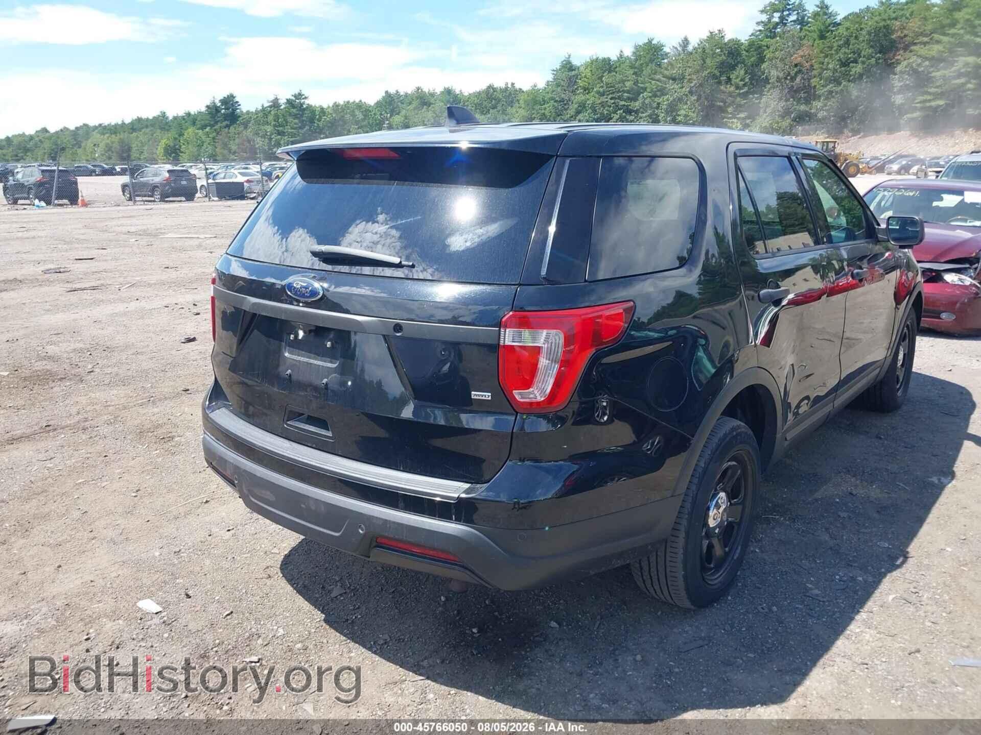 2018 FORD POLICE INTERCEPTOR UTILITY - VIN: 1FM5K8AR8JGB34397 - Фото 4