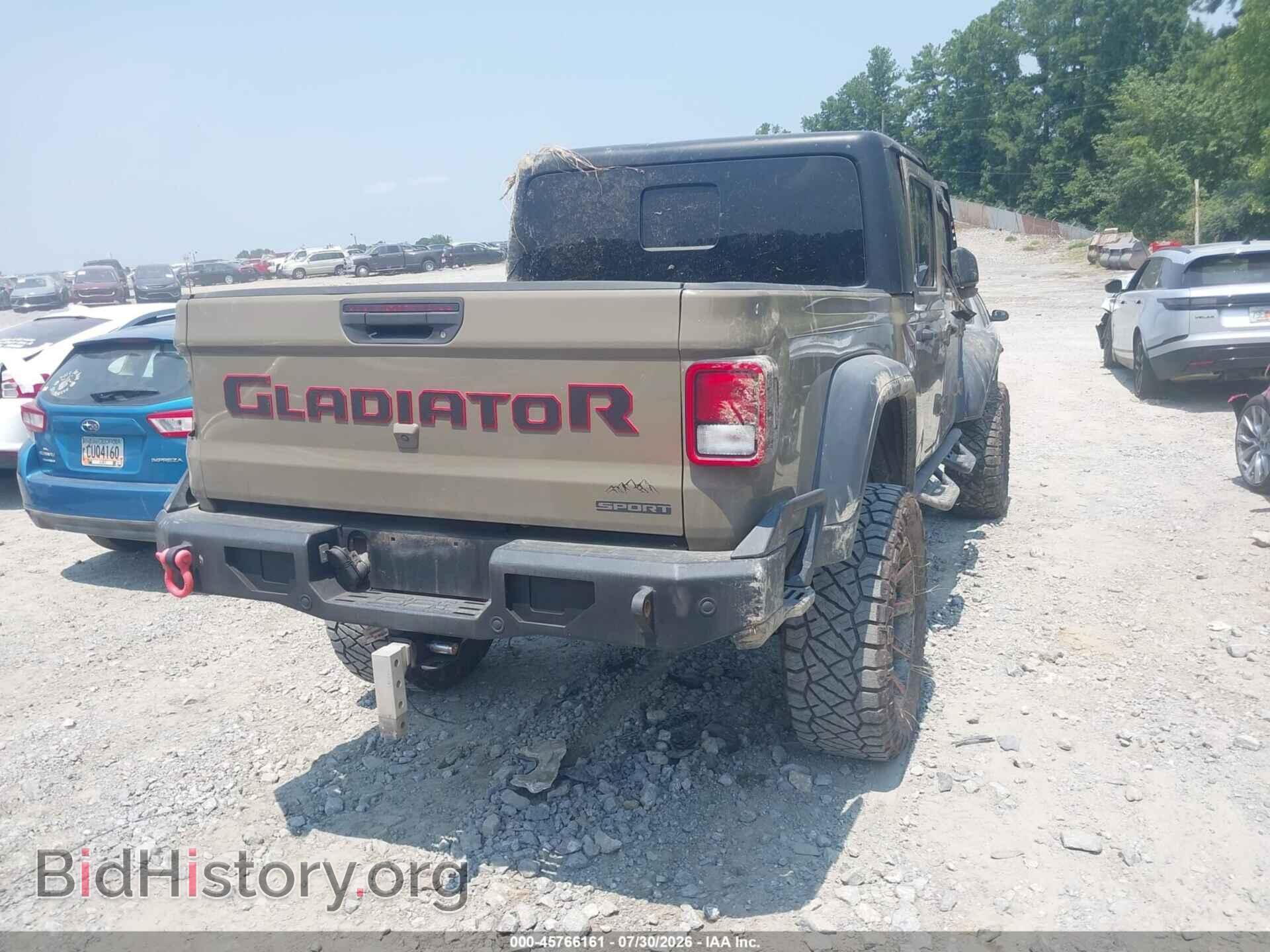 2020 JEEP GLADIATOR - VIN: 1C6HJTAG0LL211982 - Фото 4