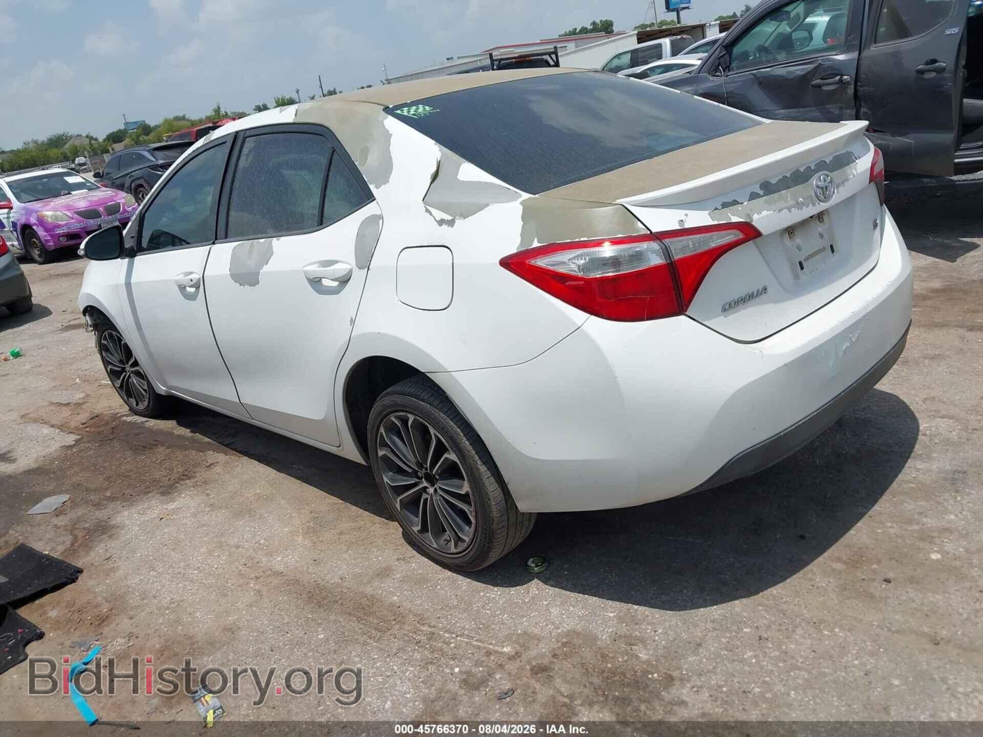 2014 TOYOTA COROLLA - VIN: 5YFBURHE1EP036732 - Фото 3
