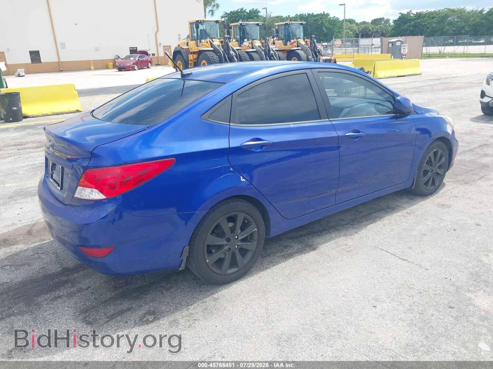 2012 HYUNDAI ACCENT - VIN: KMHCU4AE0CU247644 - Photo 4