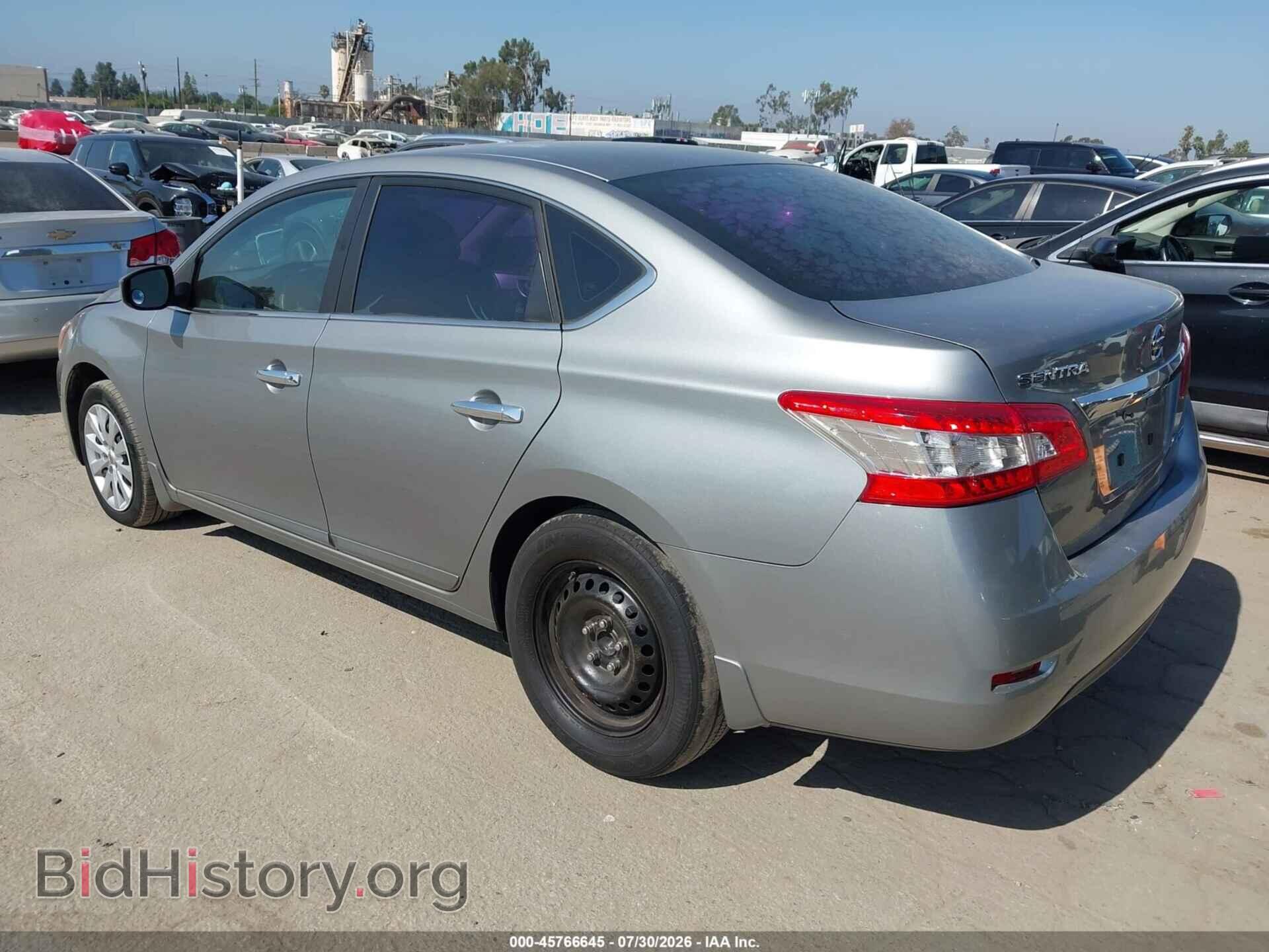 2014 NISSAN SENTRA - VIN: 3N1AB7AP1EY299999 - Фото 3
