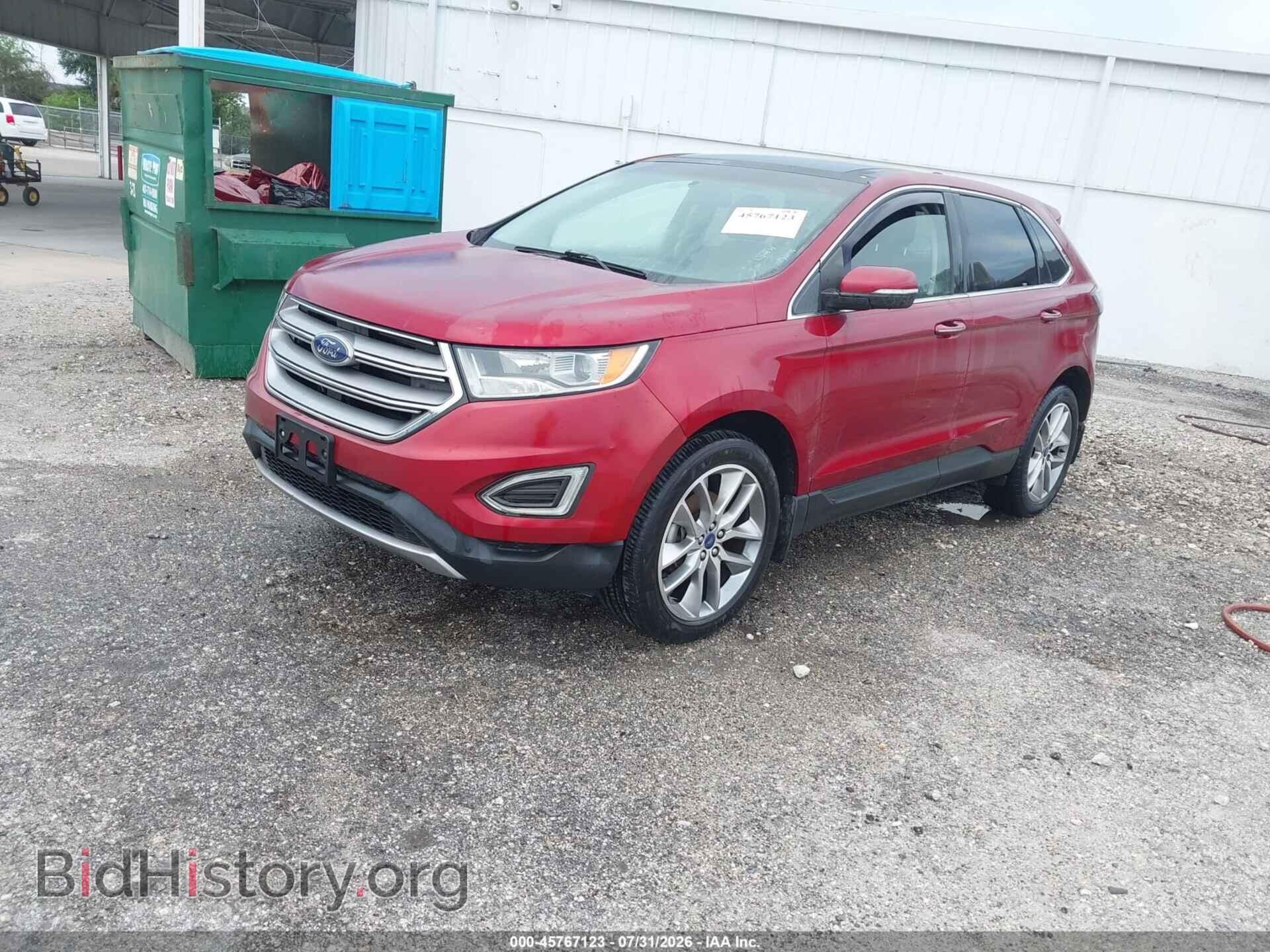 2016 FORD EDGE - VIN: 2FMPK3K90GBC52101 - Photo 2