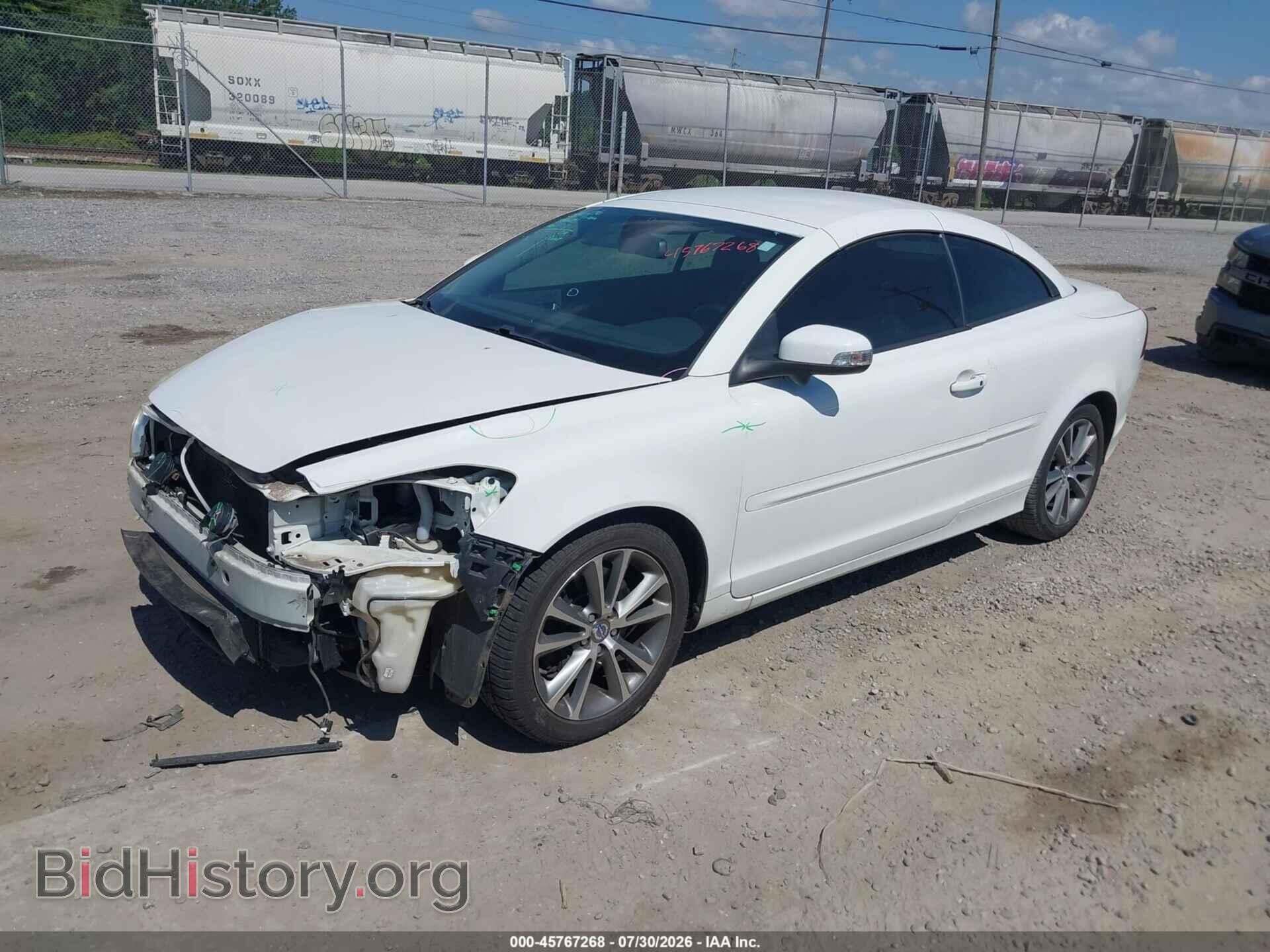 2012 VOLVO C70 - VIN: YV1672MC5CJ128300 - Фото 2