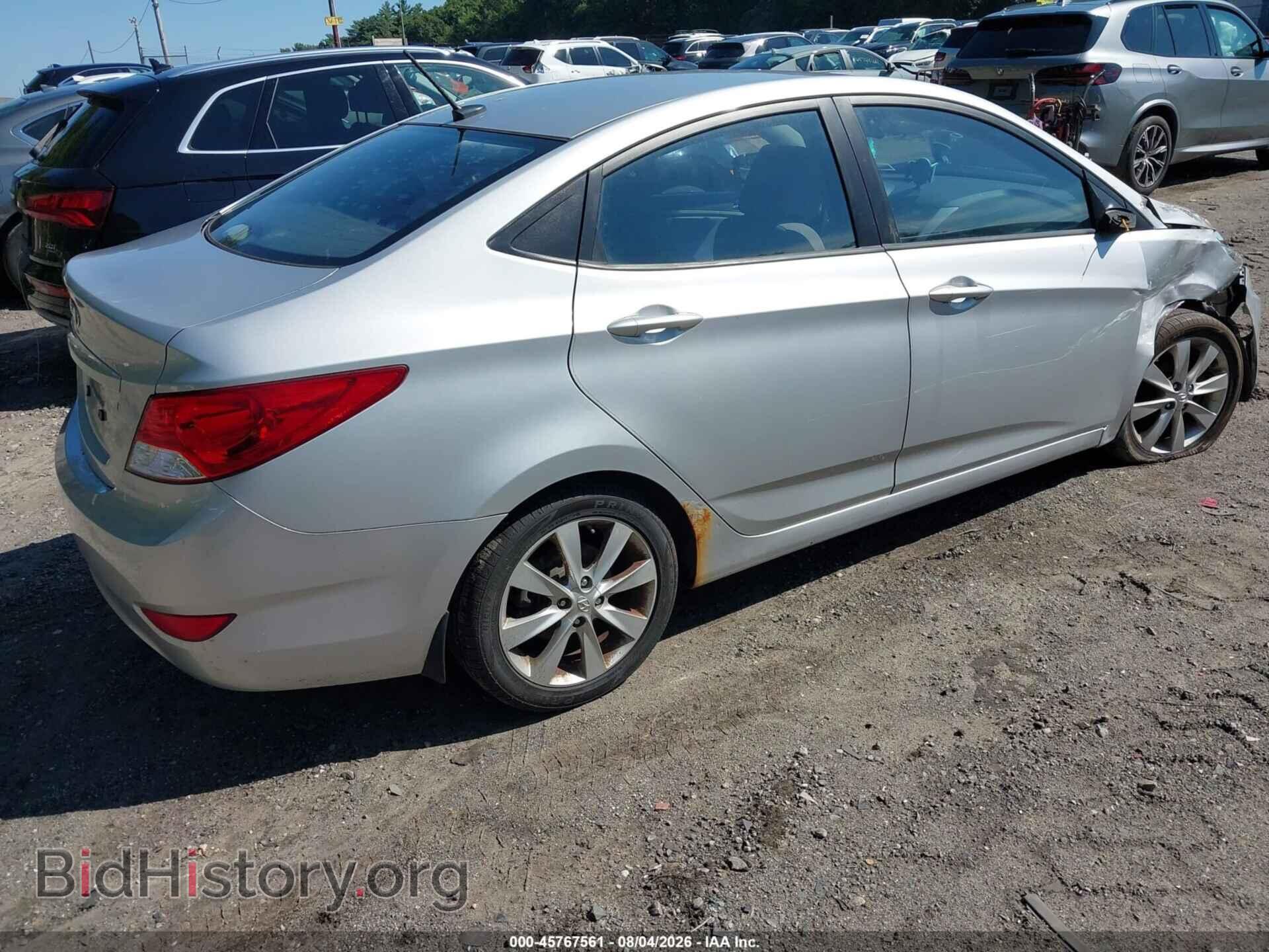 2012 HYUNDAI ACCENT - VIN: KMHCU4AEXCU160477 - Photo 4