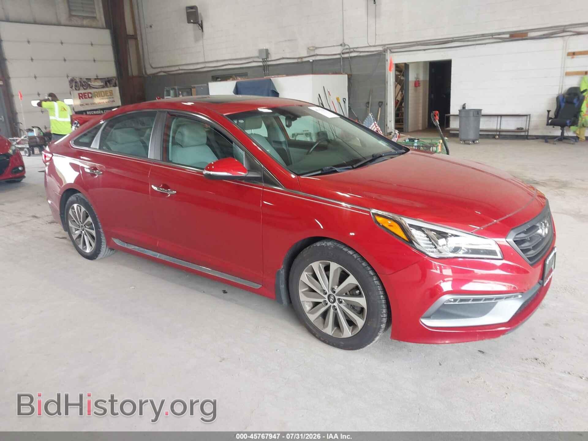 Фотография 5NPE34AF1HH459530 - HYUNDAI SONATA 2017