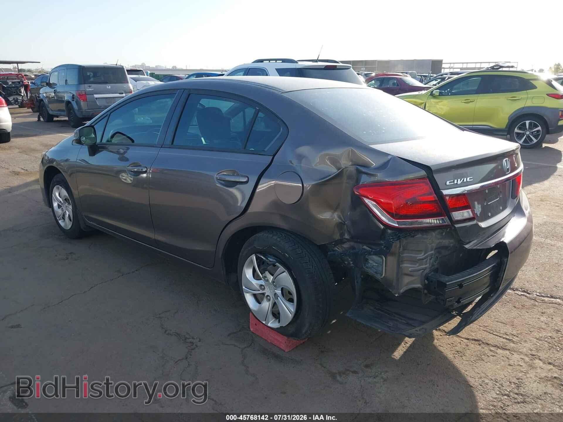2013 HONDA CIVIC - VIN: 2HGFB2F53DH573321 - Фото 3