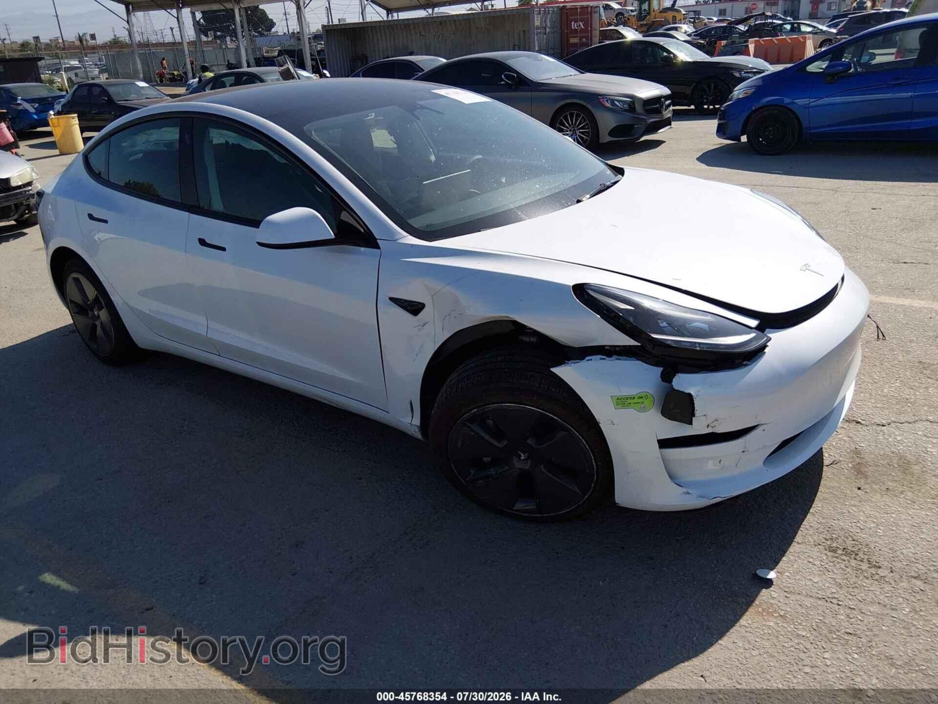 Photo 5YJ3E1EA0PF568203 - TESLA MODEL 3 2023