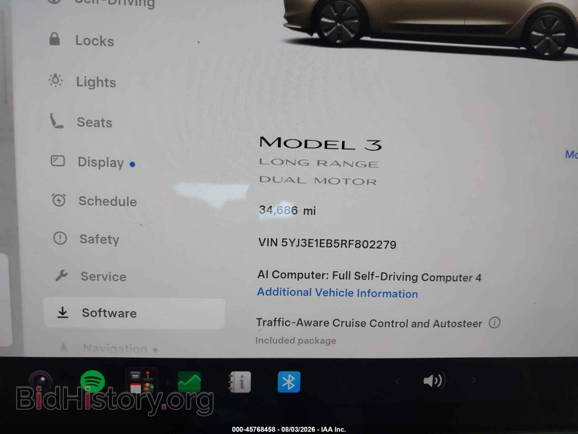 2024 TESLA MODEL 3 - VIN: 5YJ3E1EB5RF802279 - Photo 7
