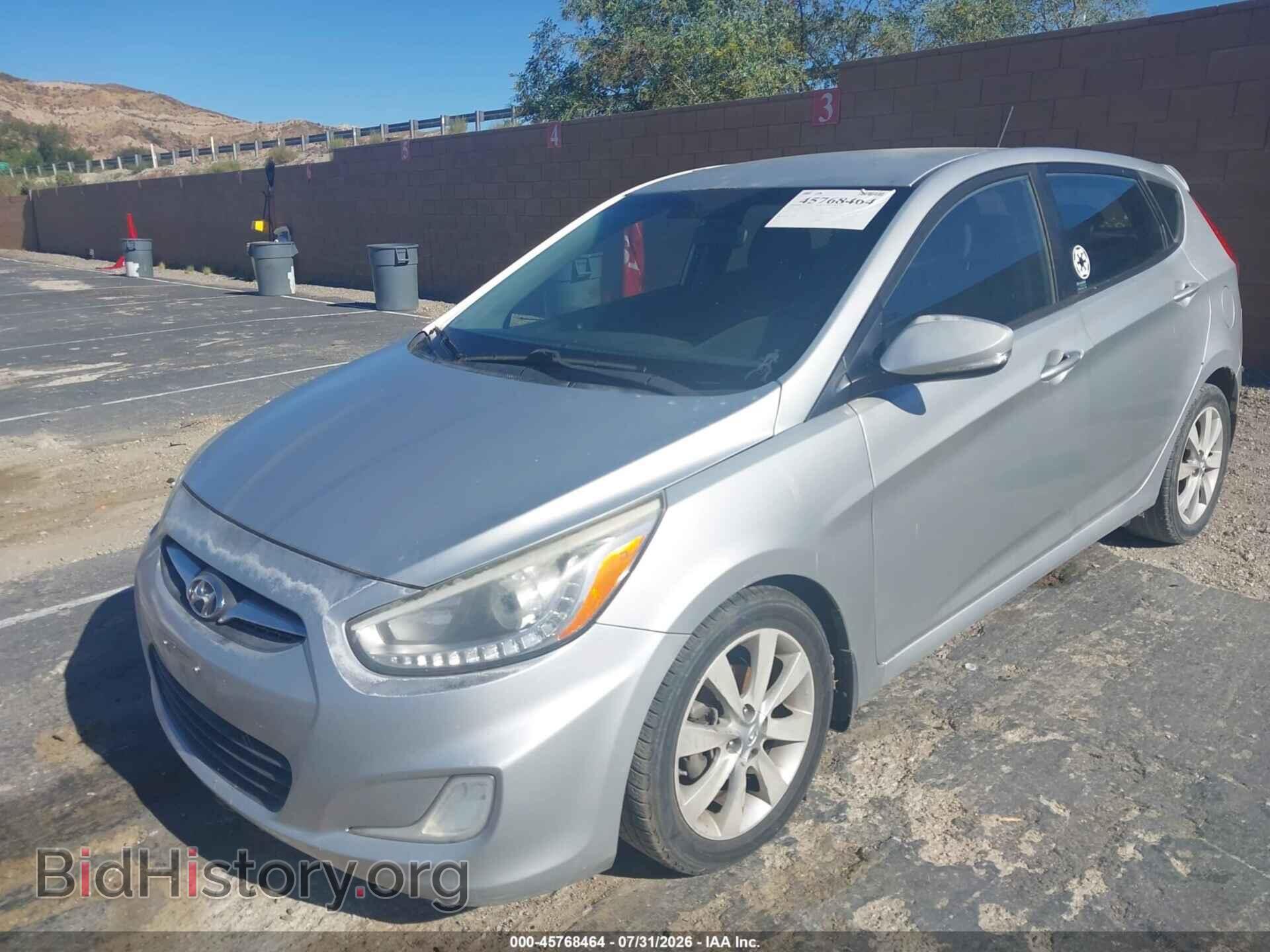 2014 HYUNDAI ACCENT - VIN: KMHCU5AE2EU141981 - Photo 2