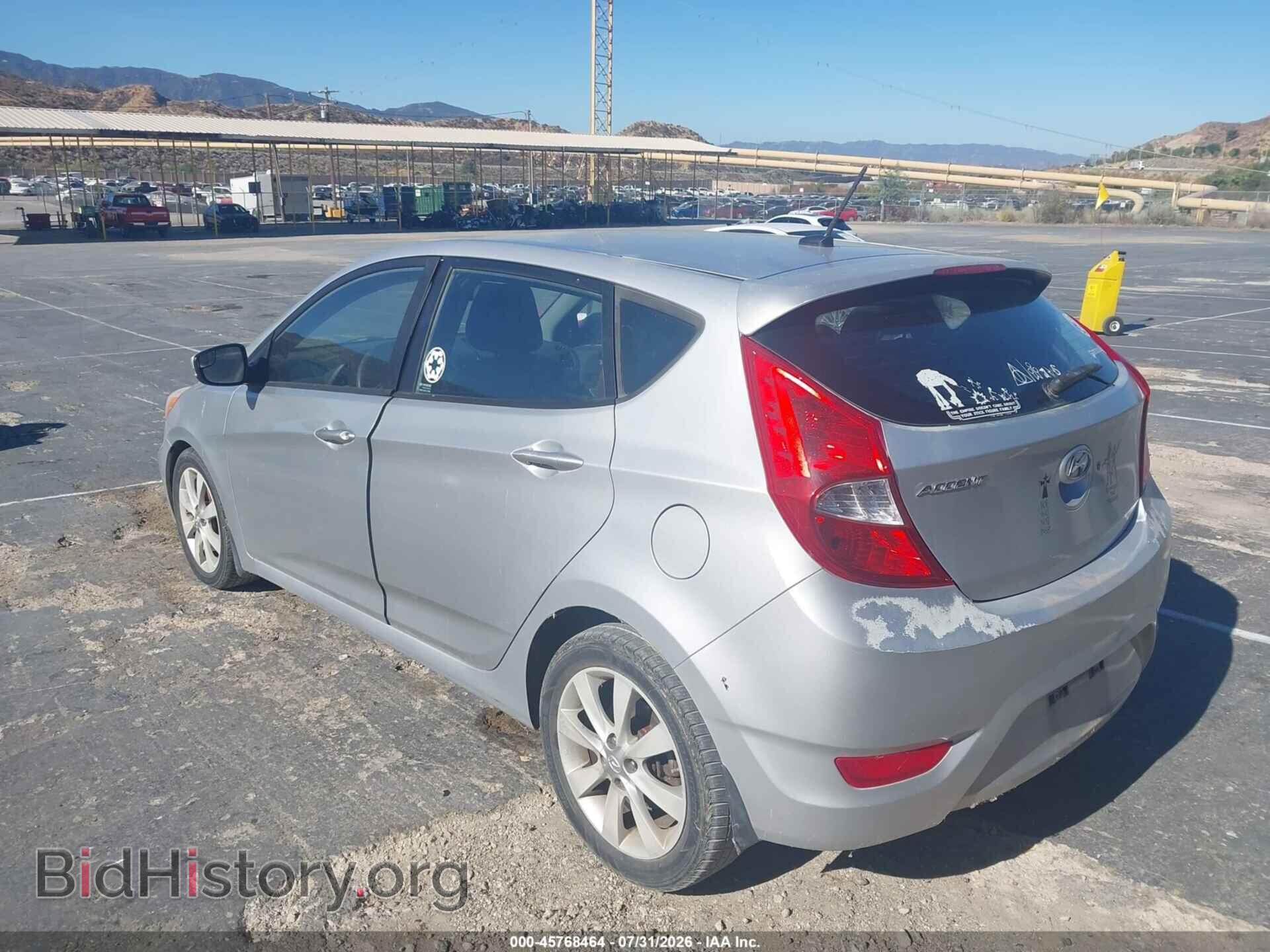 2014 HYUNDAI ACCENT - VIN: KMHCU5AE2EU141981 - Photo 3