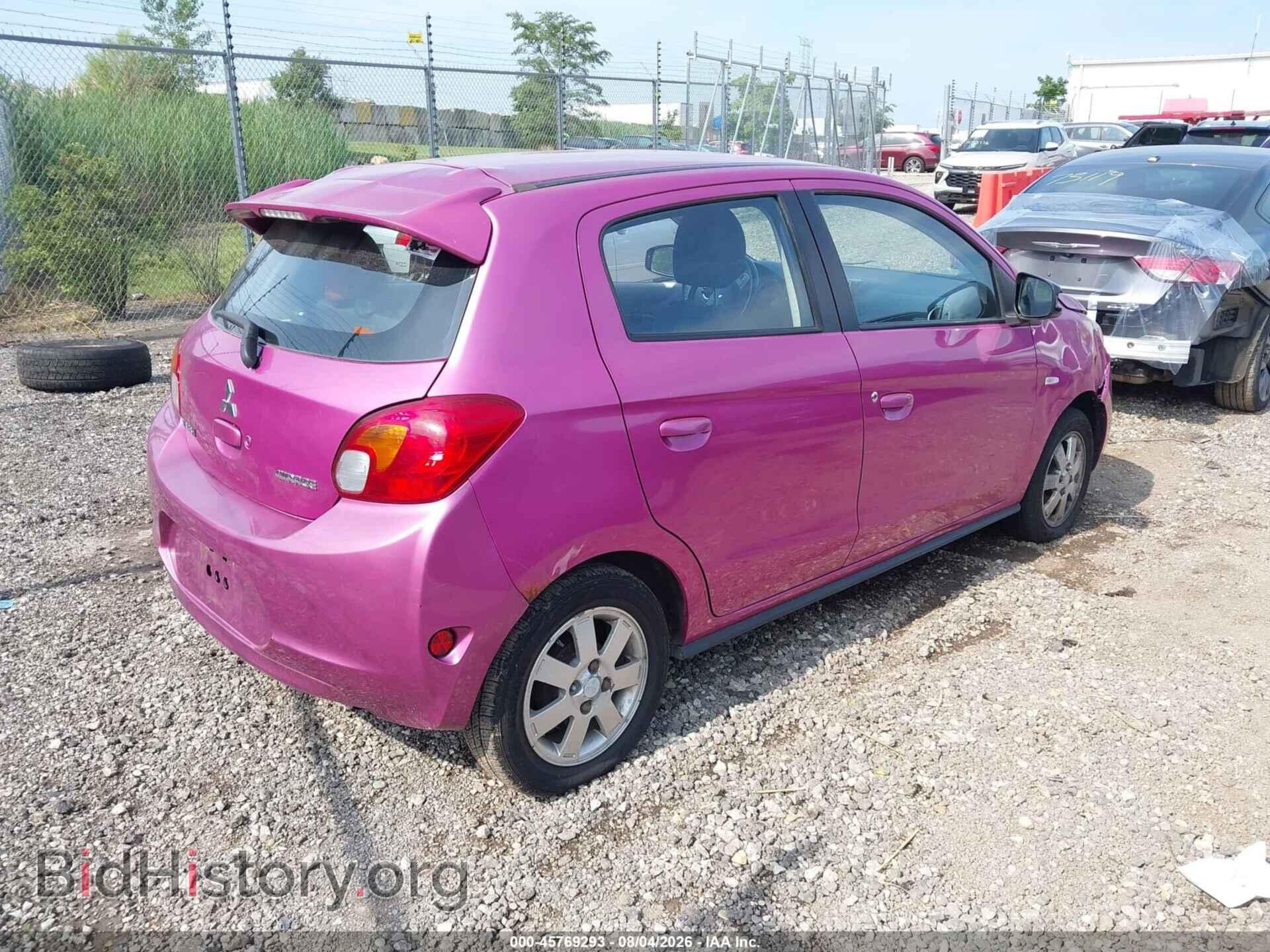 2014 MITSUBISHI MIRAGE - VIN: ML32A4HJ2EH026184 - Photo 4