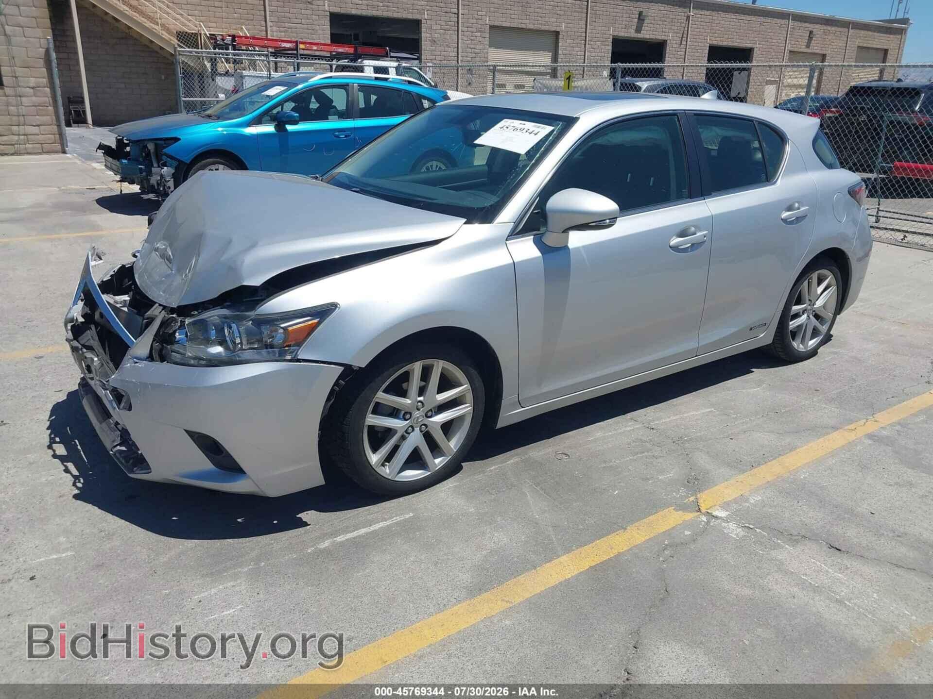 2015 LEXUS CT 200H - VIN: JTHKD5BH6F2249444 - Фото 2