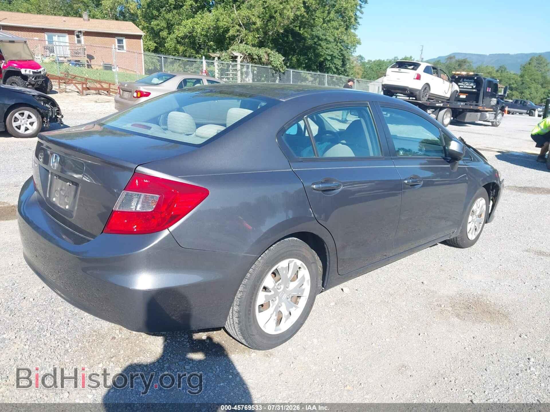 2012 HONDA CIVIC - VIN: 2HGFB2F56CH603085 - Photo 4