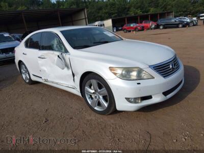 2010 Lexus LS 460, white — VIN JTHBL5EF1A5091907, IAAI