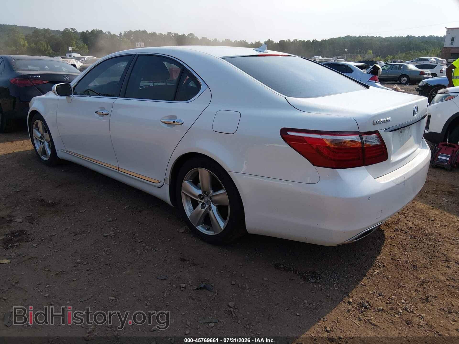 2010 LEXUS LS - VIN: JTHBL5EF1A5091907 - Фото 3