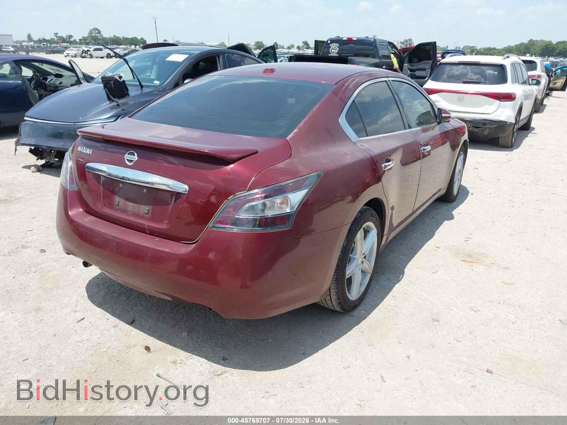 2013 NISSAN MAXIMA - VIN: 1N4AA5AP6DC800502 - Фото 4