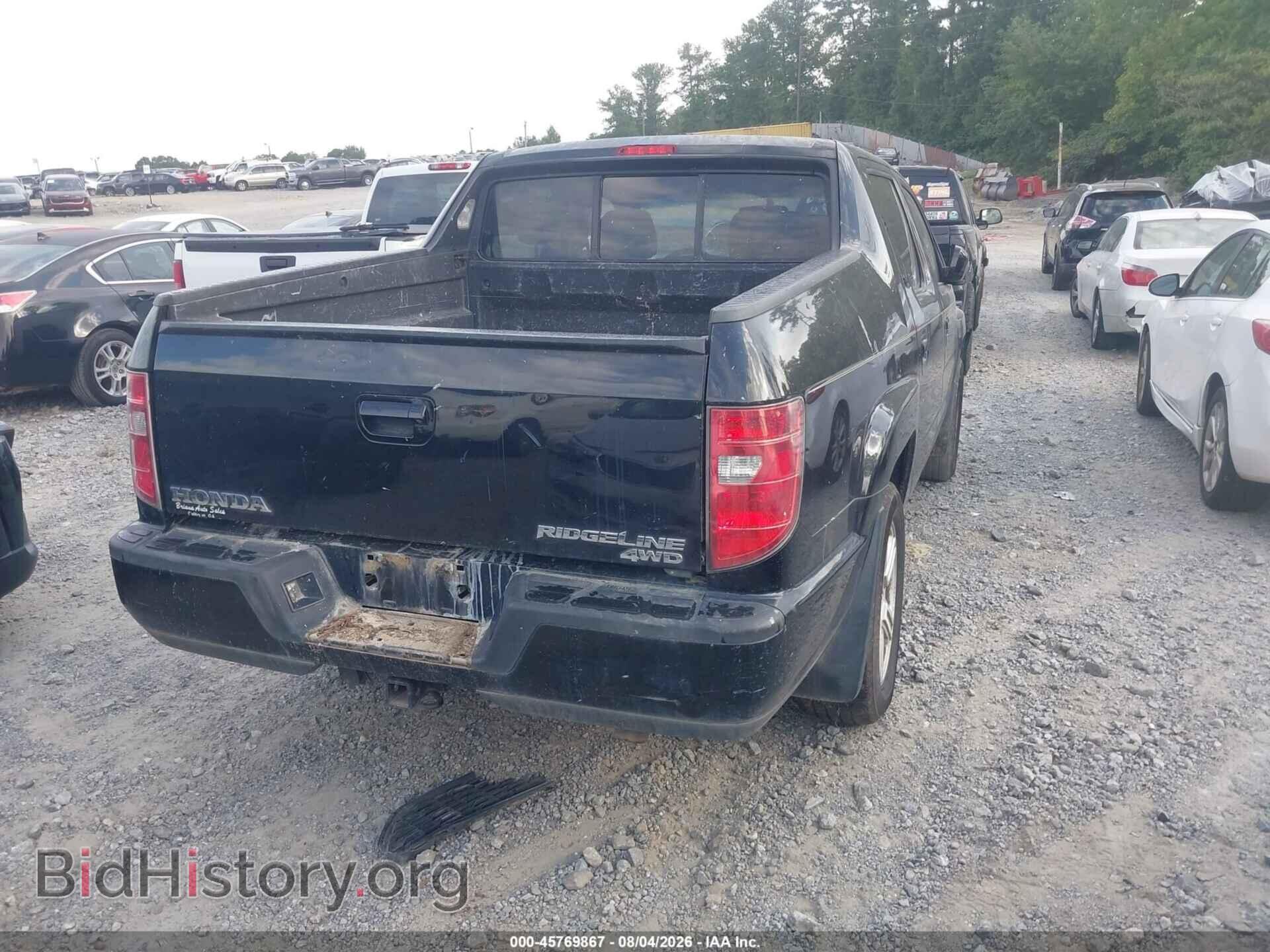 2010 HONDA RIDGELINE - VIN: 5FPYK1F56AB011584 - Фото 4