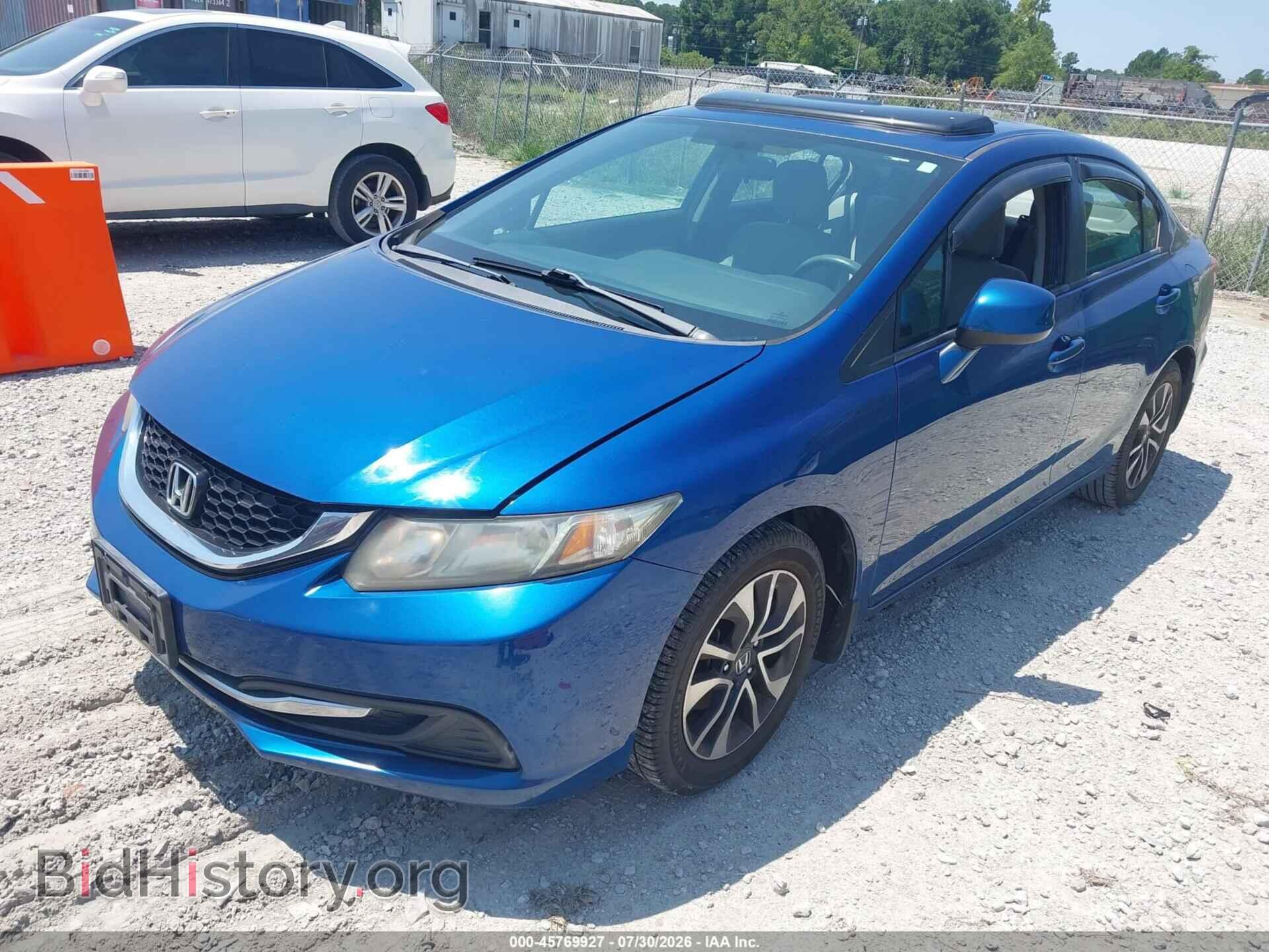 2013 HONDA CIVIC - VIN: 19XFB2F84DE093664 - Фото 2