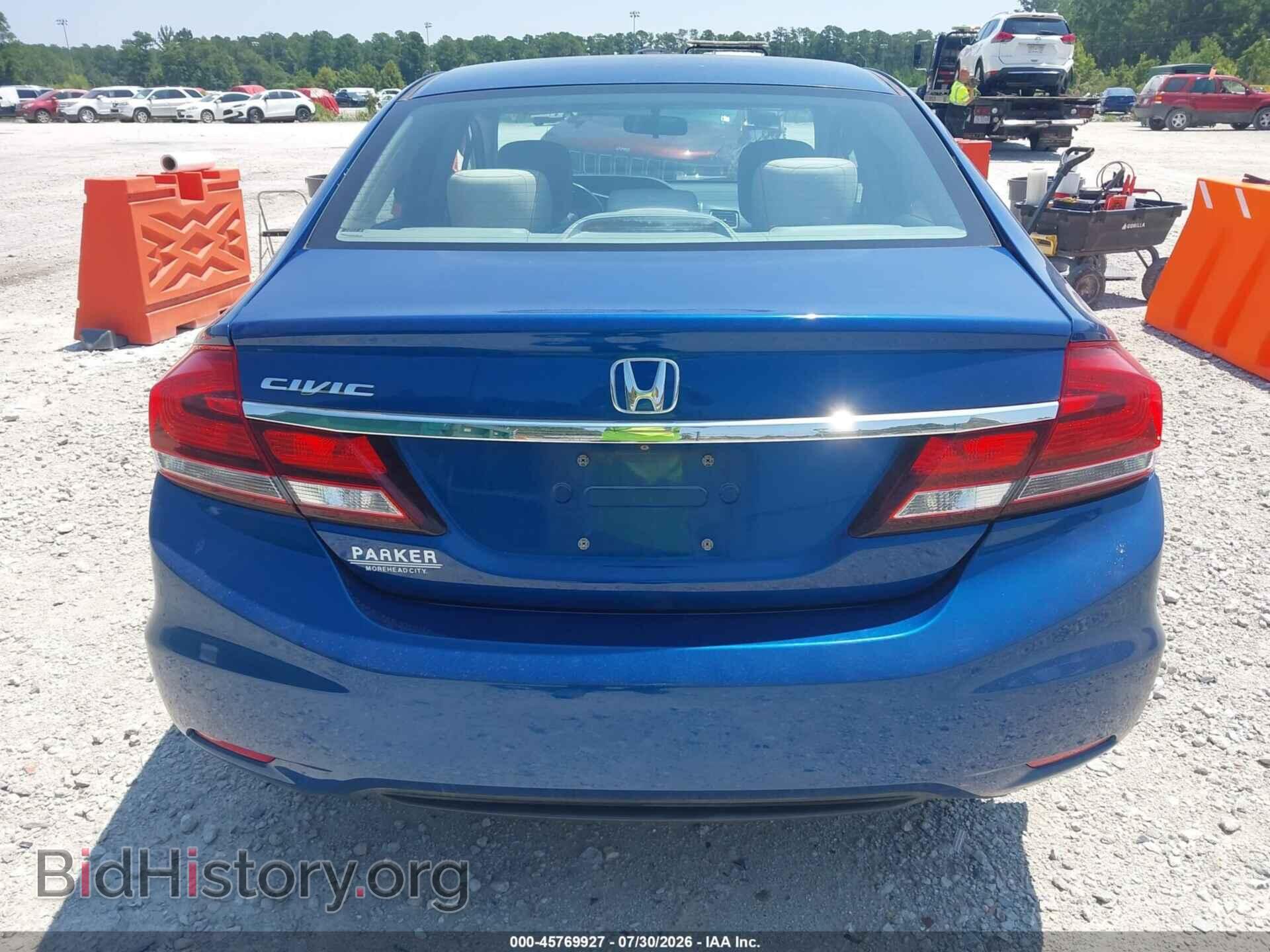 2013 HONDA CIVIC - VIN: 19XFB2F84DE093664 - Фото 16