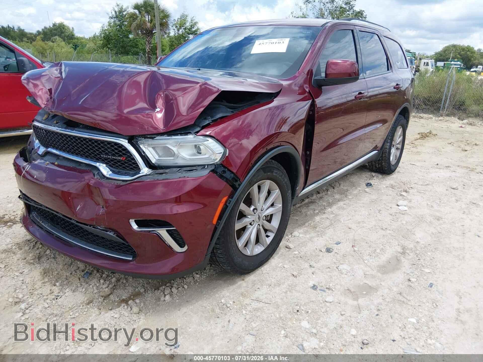 2021 DODGE DURANGO - VIN: 1C4RDHAG6MC602086 - Фото 2