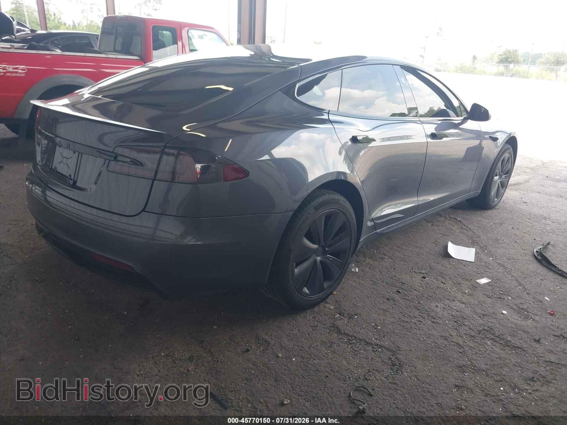 2021 TESLA MODEL S - VIN: 5YJSA1E59MF428477 - Фото 4