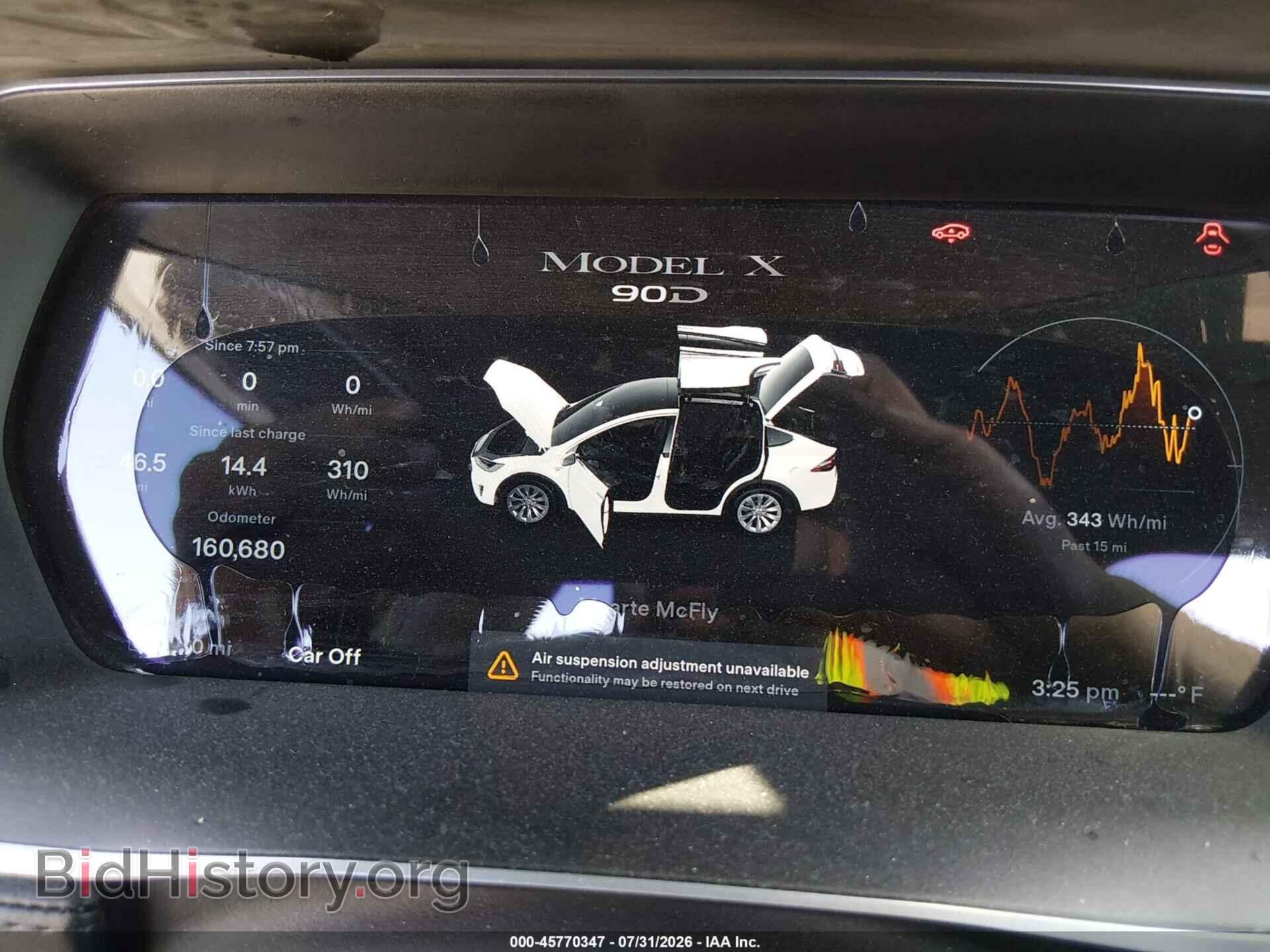 2016 TESLA MODEL X - VIN: 5YJXCBE21GF002119 - Photo 7