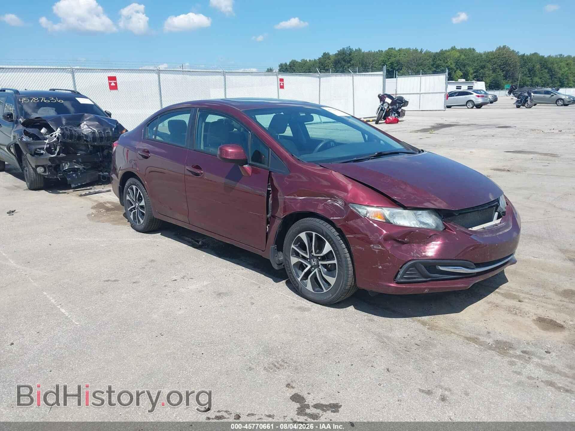 Фотография 19XFB2F8XDE010786 - HONDA CIVIC 2013