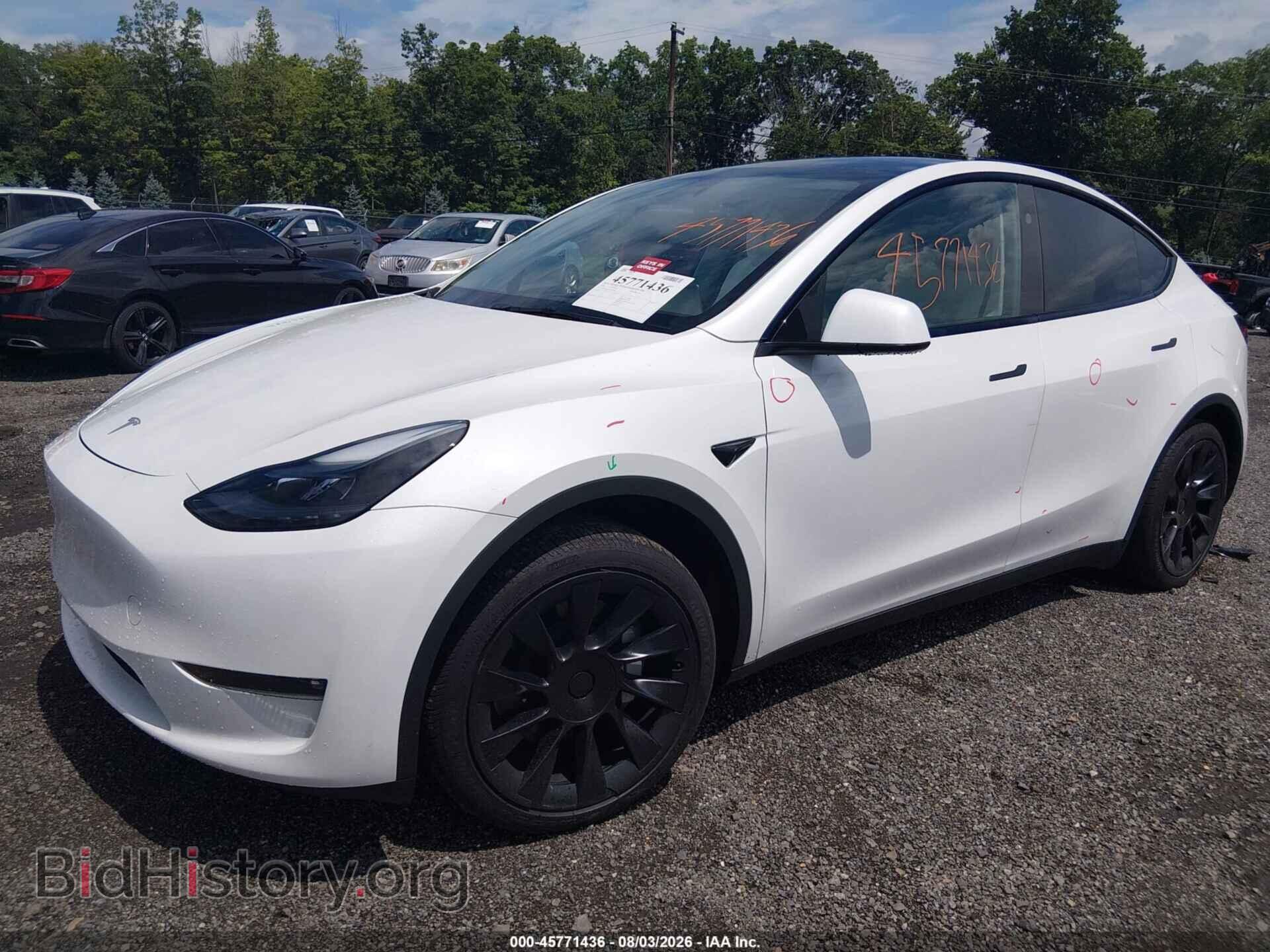 2024 TESLA MODEL Y - VIN: 7SAYGAEE5RF993361 - Фото 2