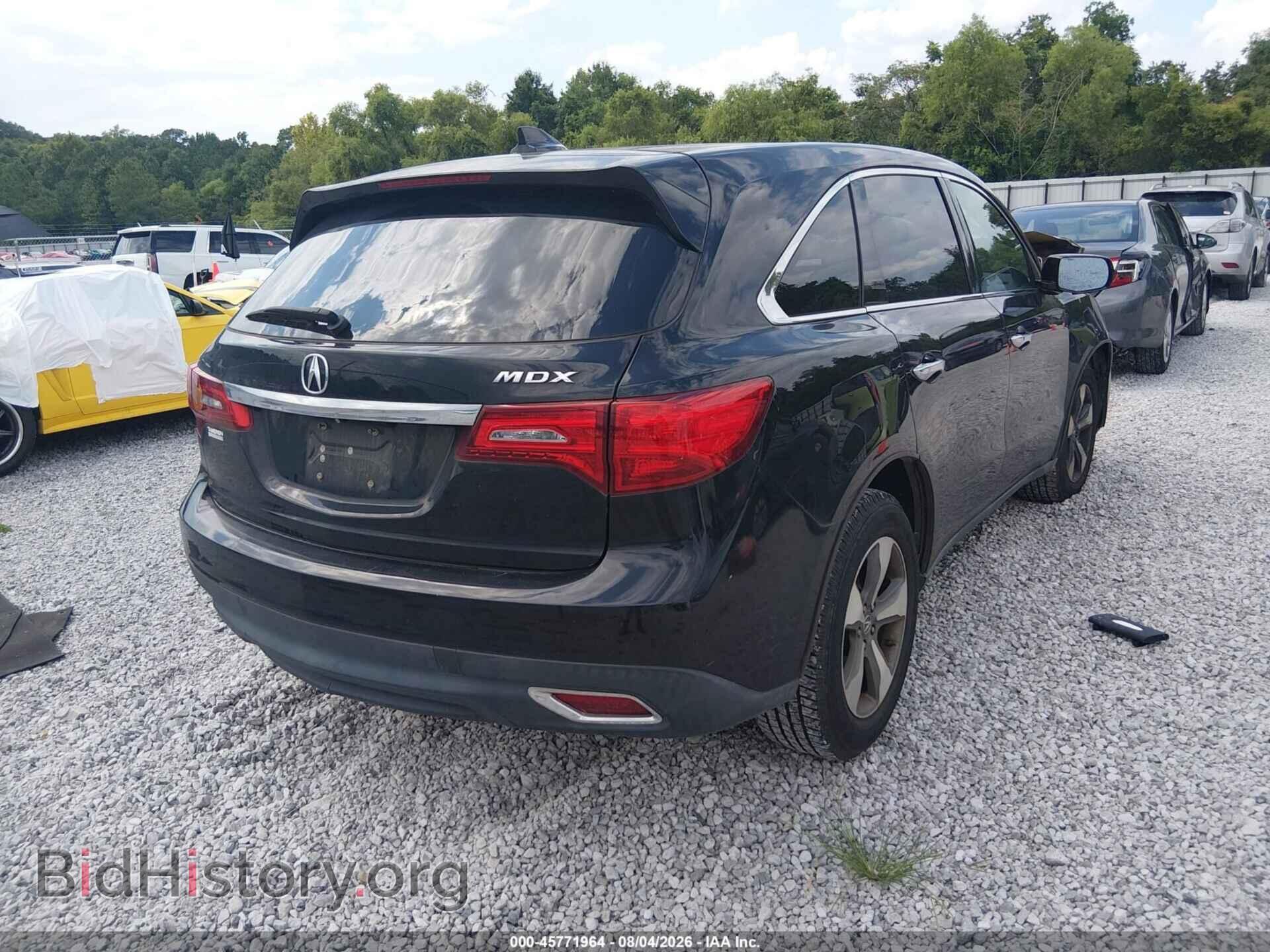 2014 ACURA MDX - VIN: 5FRYD3H27EB001331 - Photo 4