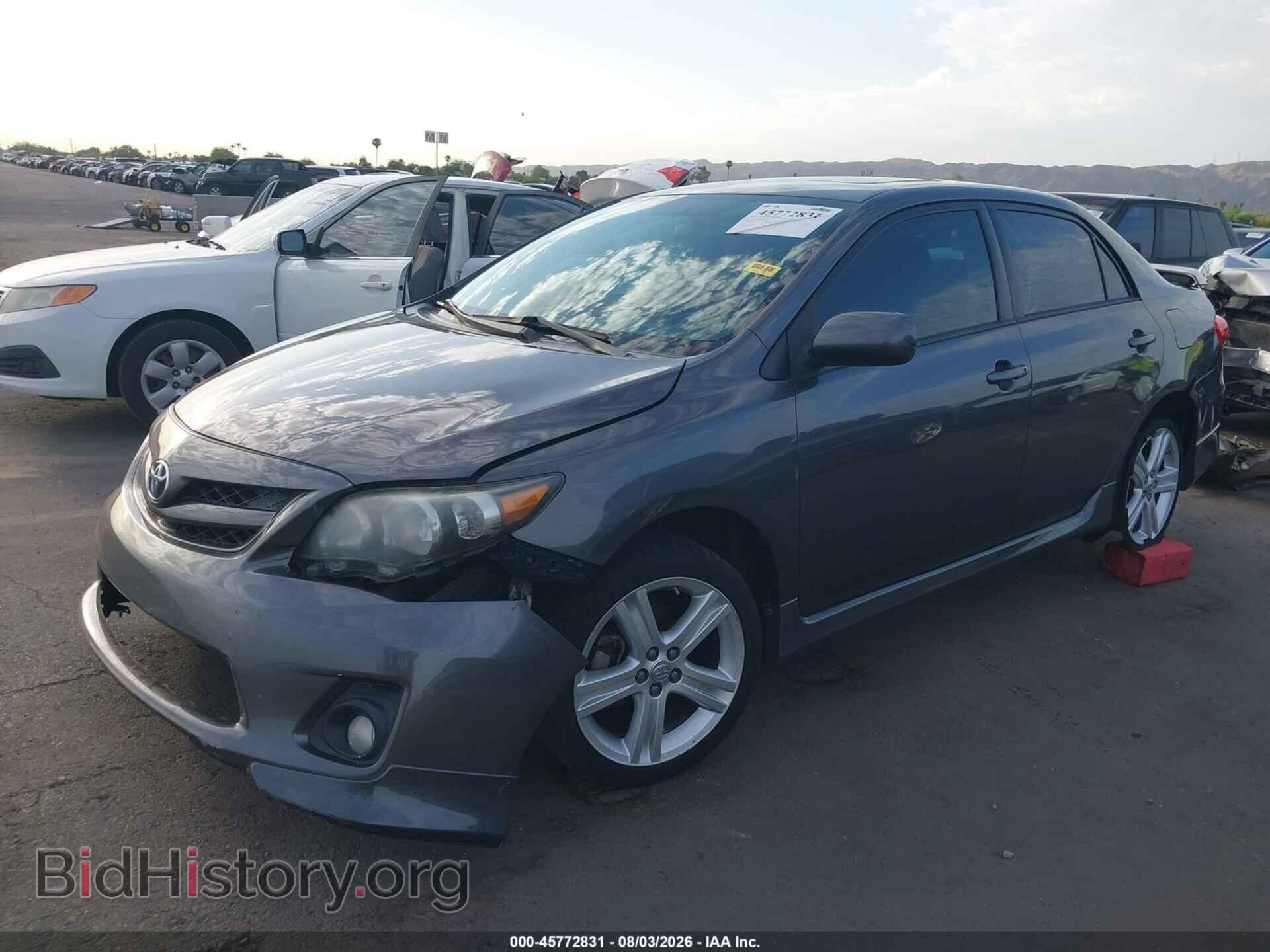 2013 TOYOTA COROLLA - VIN: 5YFBU4EE7DP155262 - Фото 2