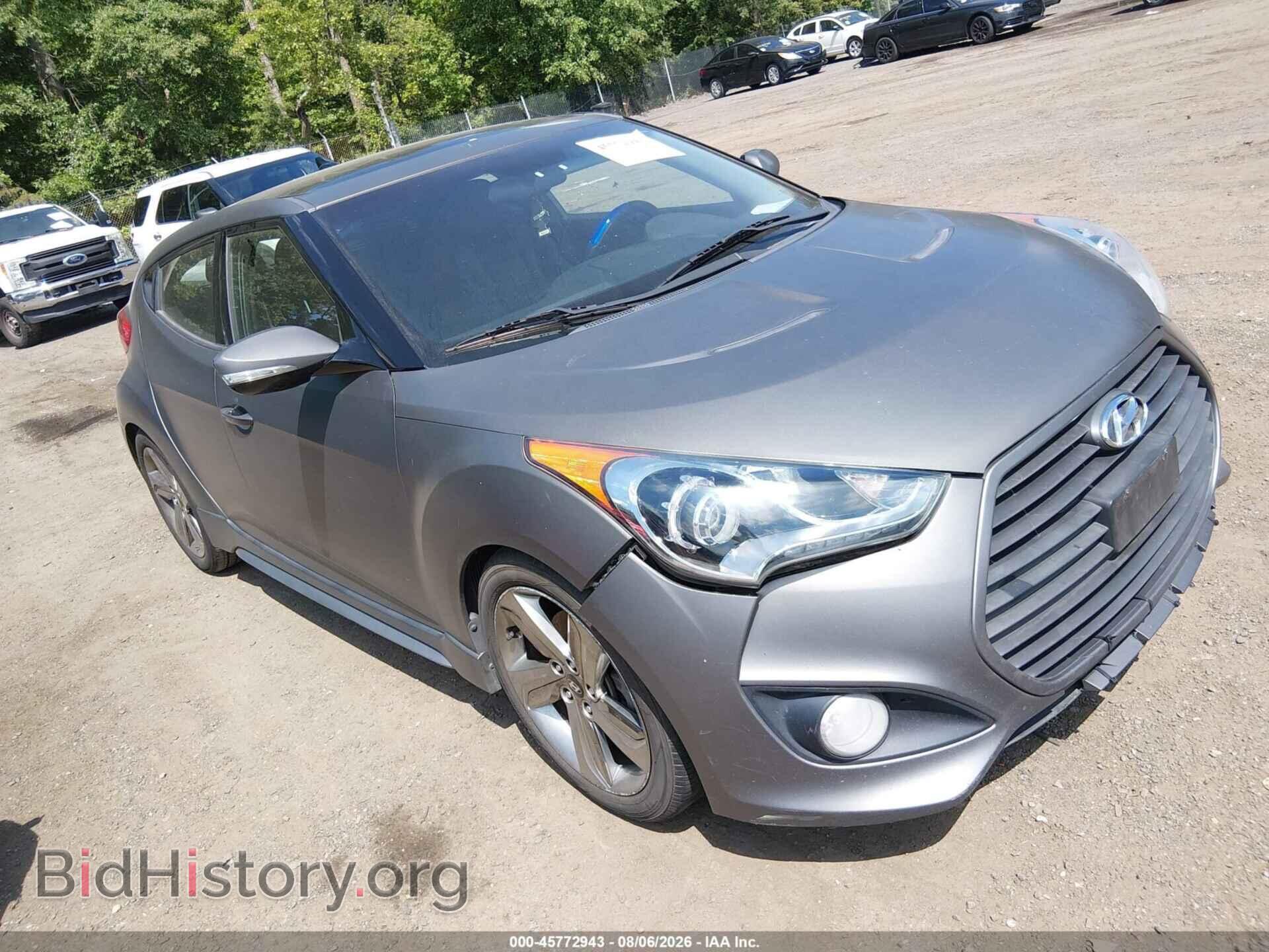 Photo KMHTC6AE6DU082652 - HYUNDAI VELOSTER 2013
