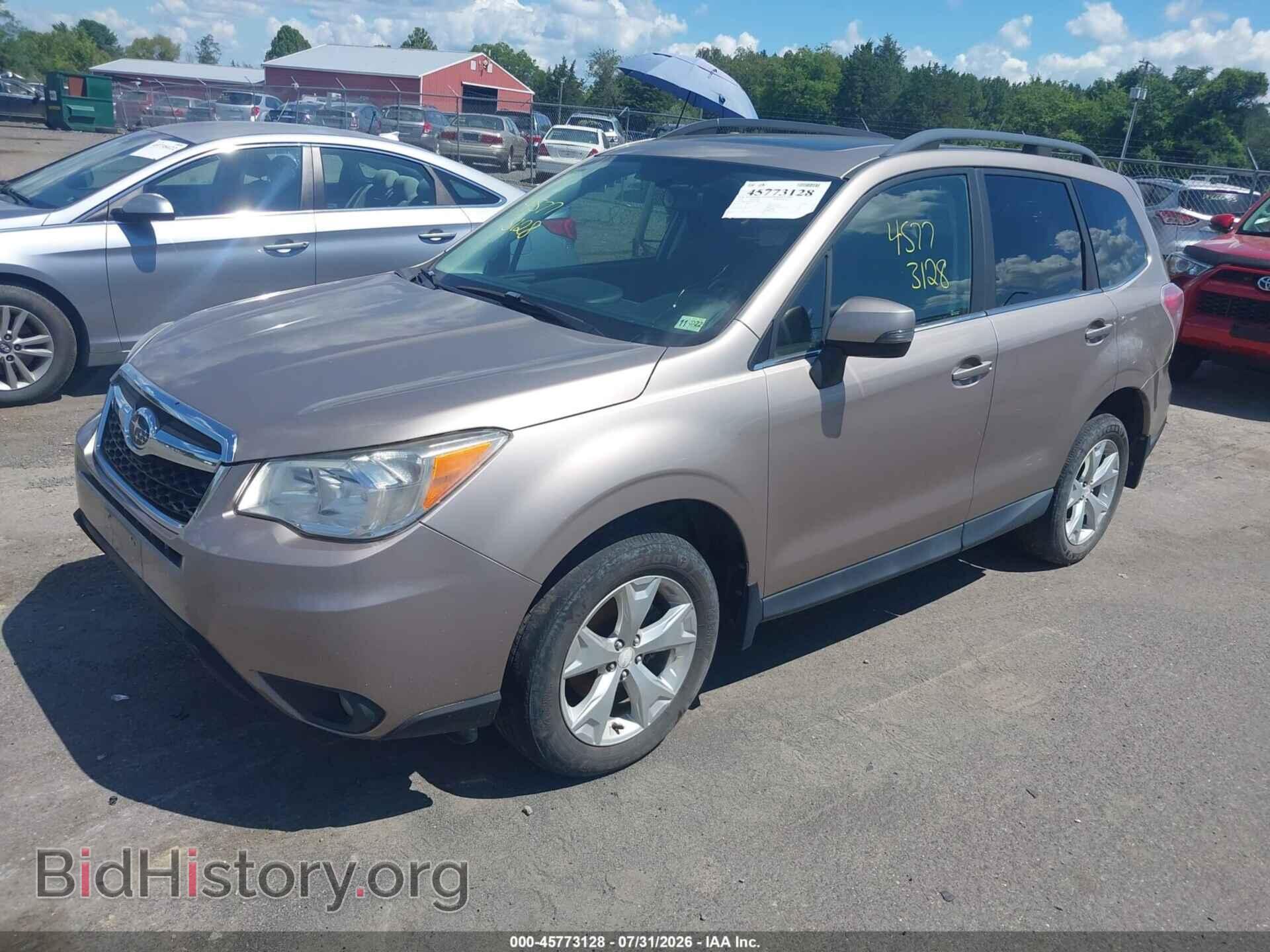 2014 SUBARU FORESTER - VIN: JF2SJAMC6EH513845 - Фото 2