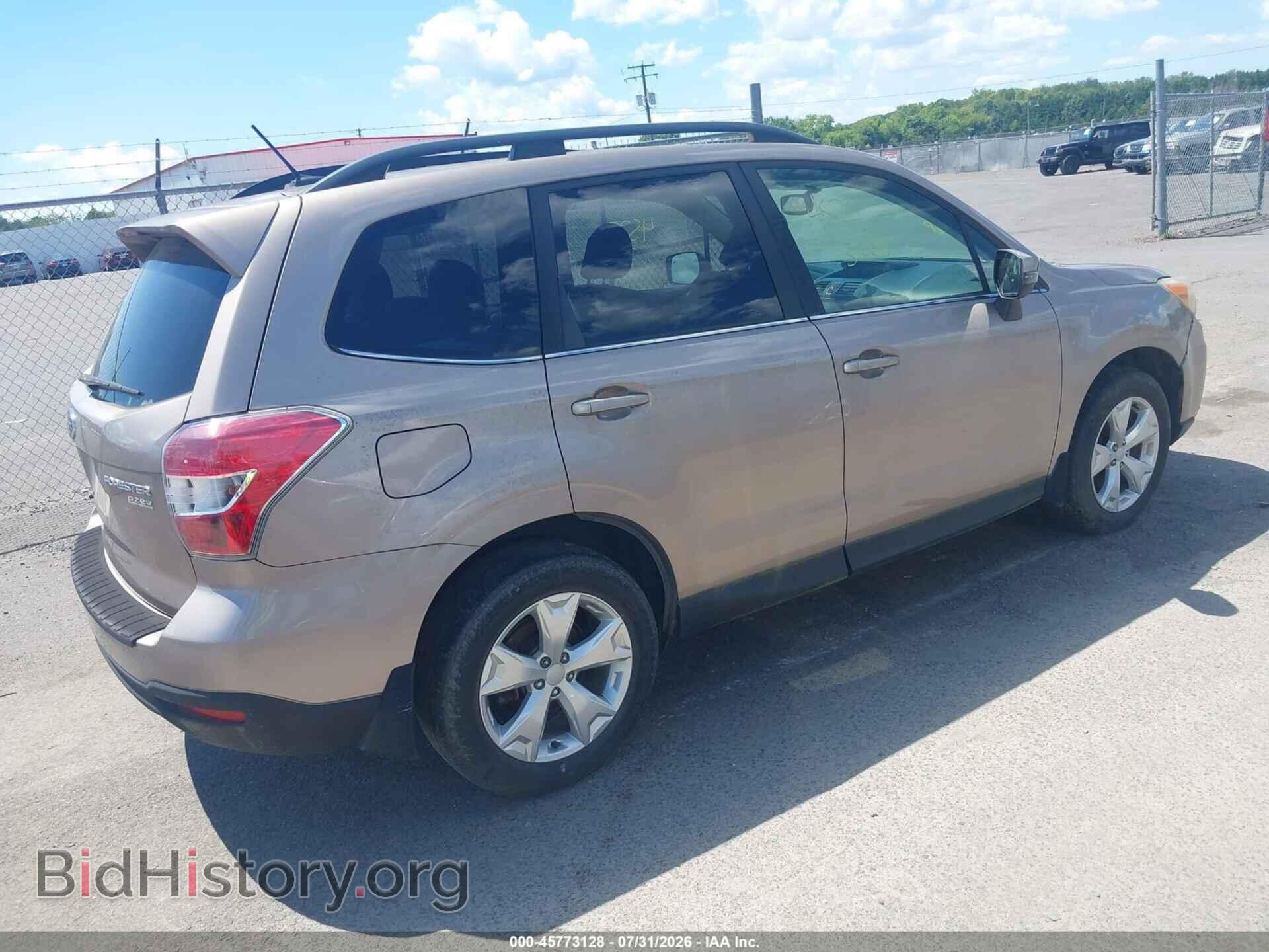 2014 SUBARU FORESTER - VIN: JF2SJAMC6EH513845 - Фото 4