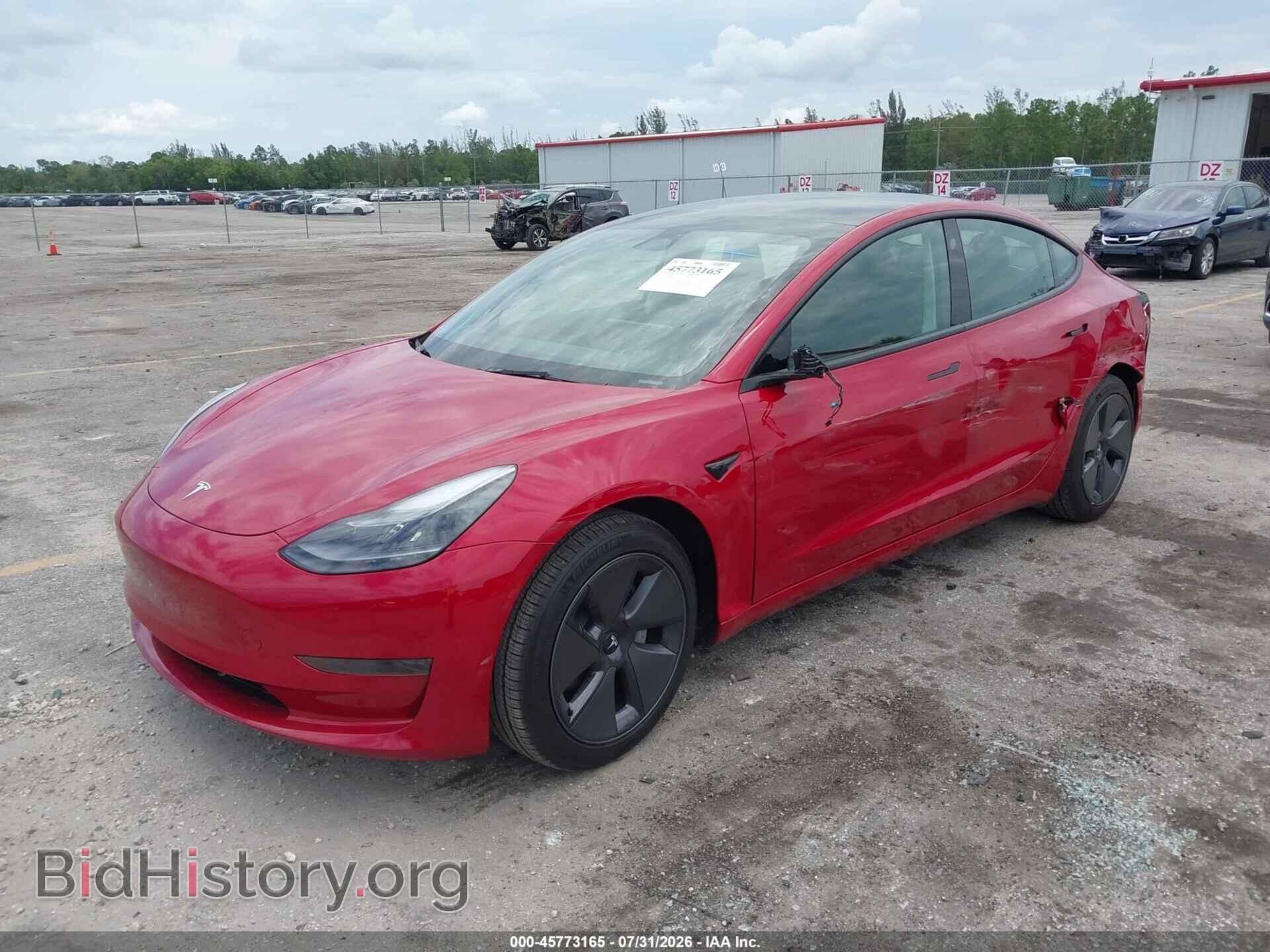 2023 TESLA MODEL 3 - VIN: 5YJ3E1EA1PF566847 - Фото 2