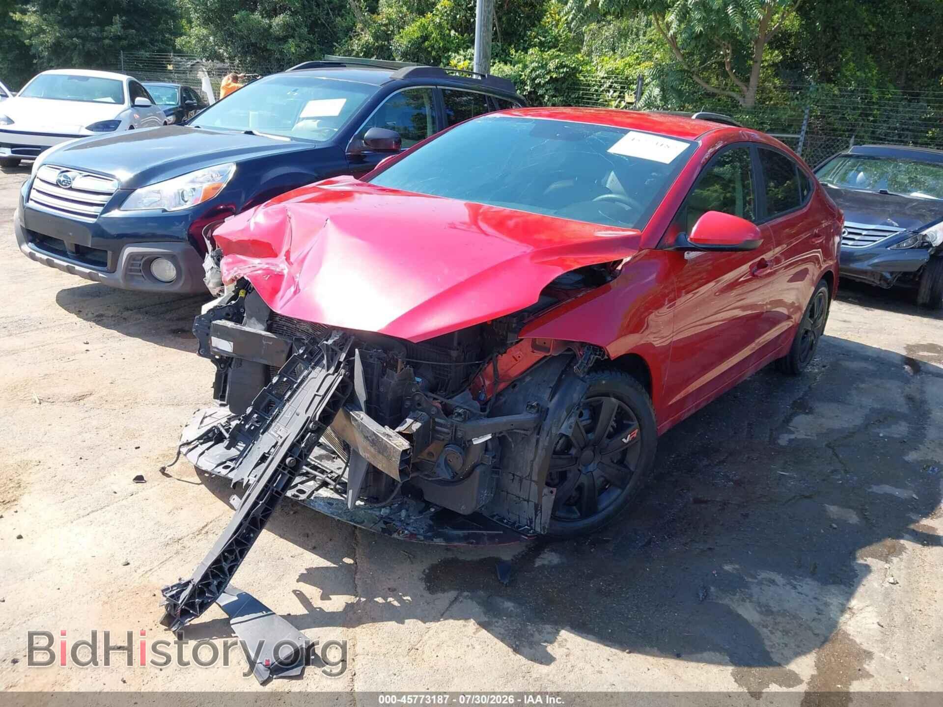 2018 HYUNDAI ELANTRA - VIN: 5NPD84LF5JH257404 - Photo 2