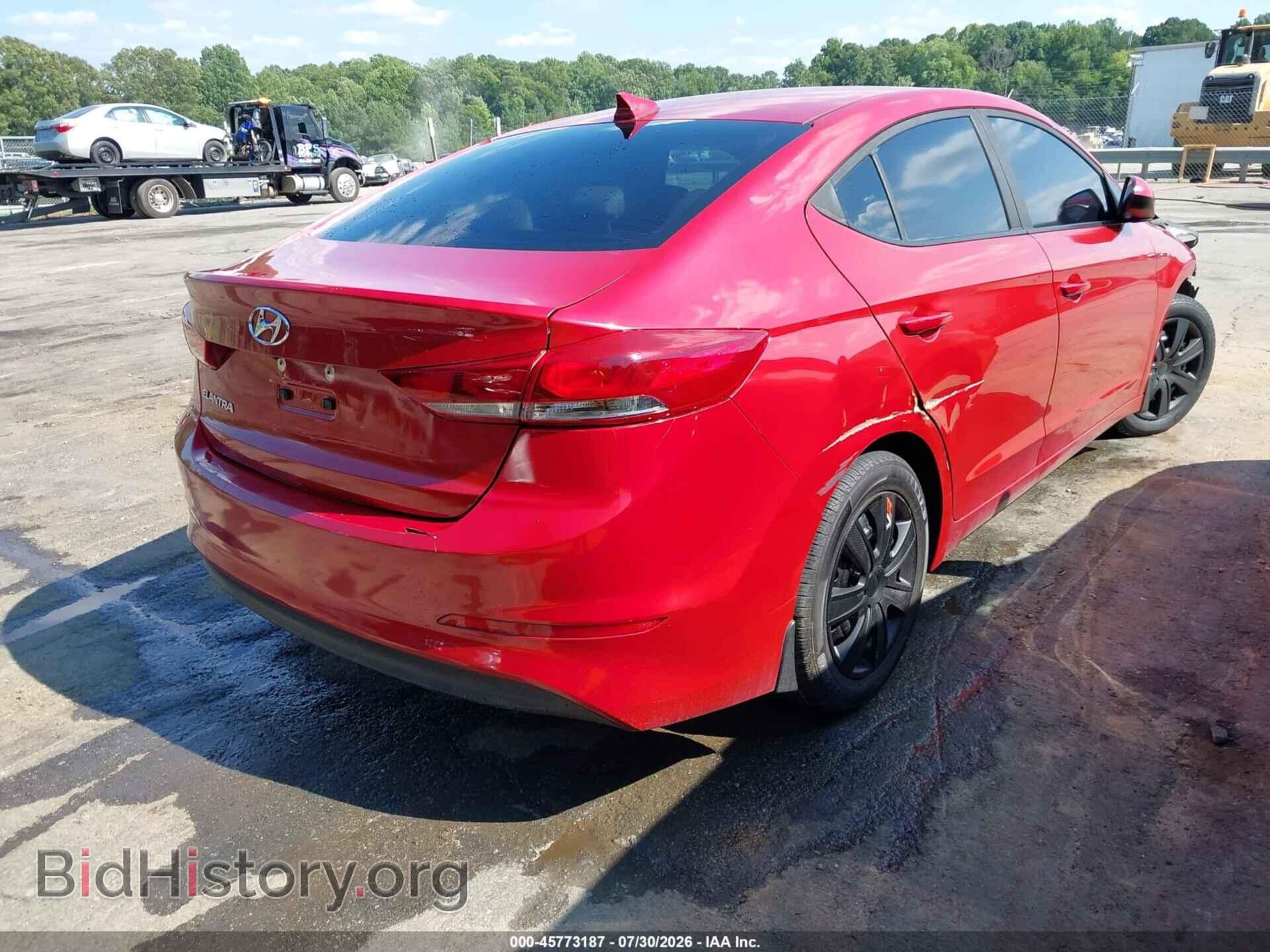 2018 HYUNDAI ELANTRA - VIN: 5NPD84LF5JH257404 - Photo 4
