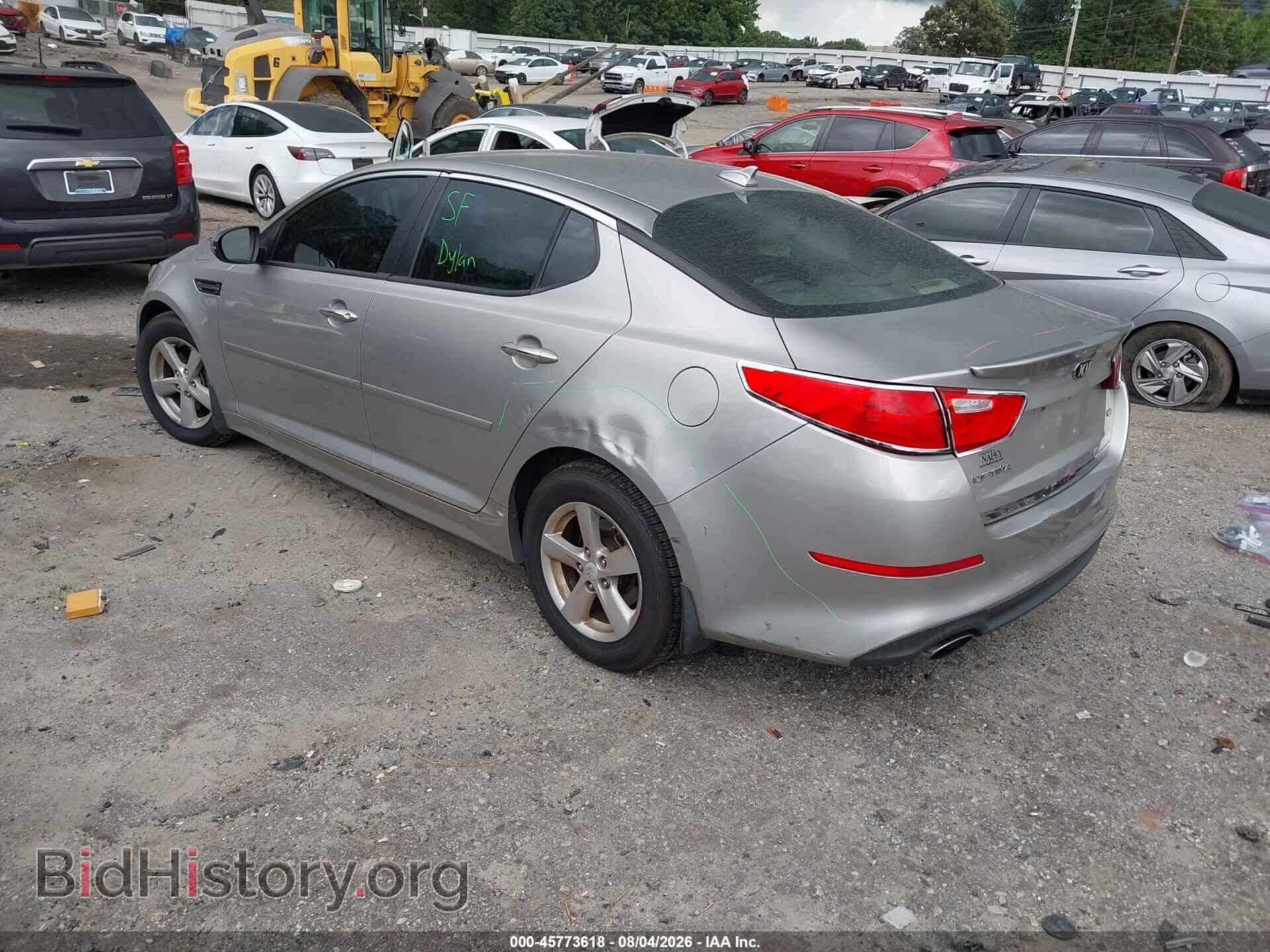 2014 KIA OPTIMA - VIN: 5XXGM4A78EG264434 - Фото 3