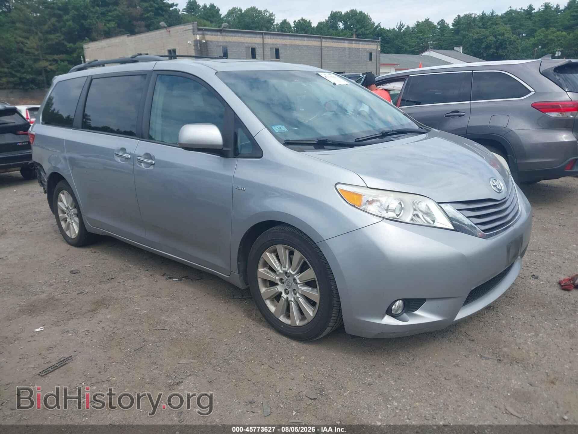 Photo 5TDDK3DC3GS135742 - TOYOTA SIENNA 2016